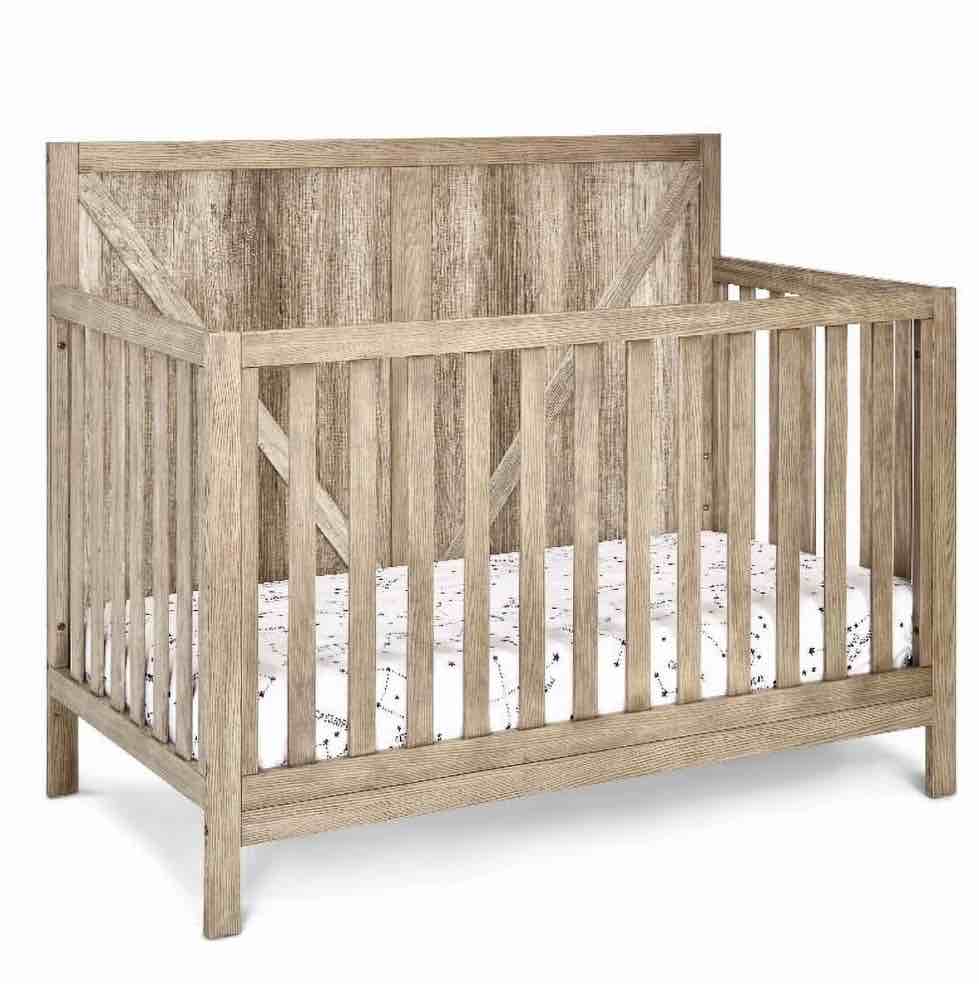 Suite Bebe Barnside 4-in-1 Convertible Crib - Vintage Chestnut
