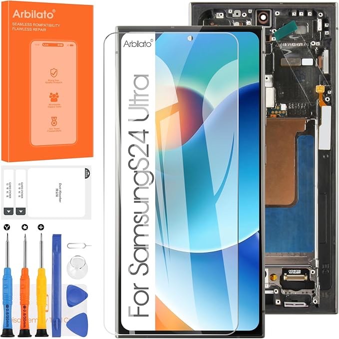 amoled screen for samsung galaxy s24 ultra 5g screen replacement for samsung s24 ultra lcd screen sm