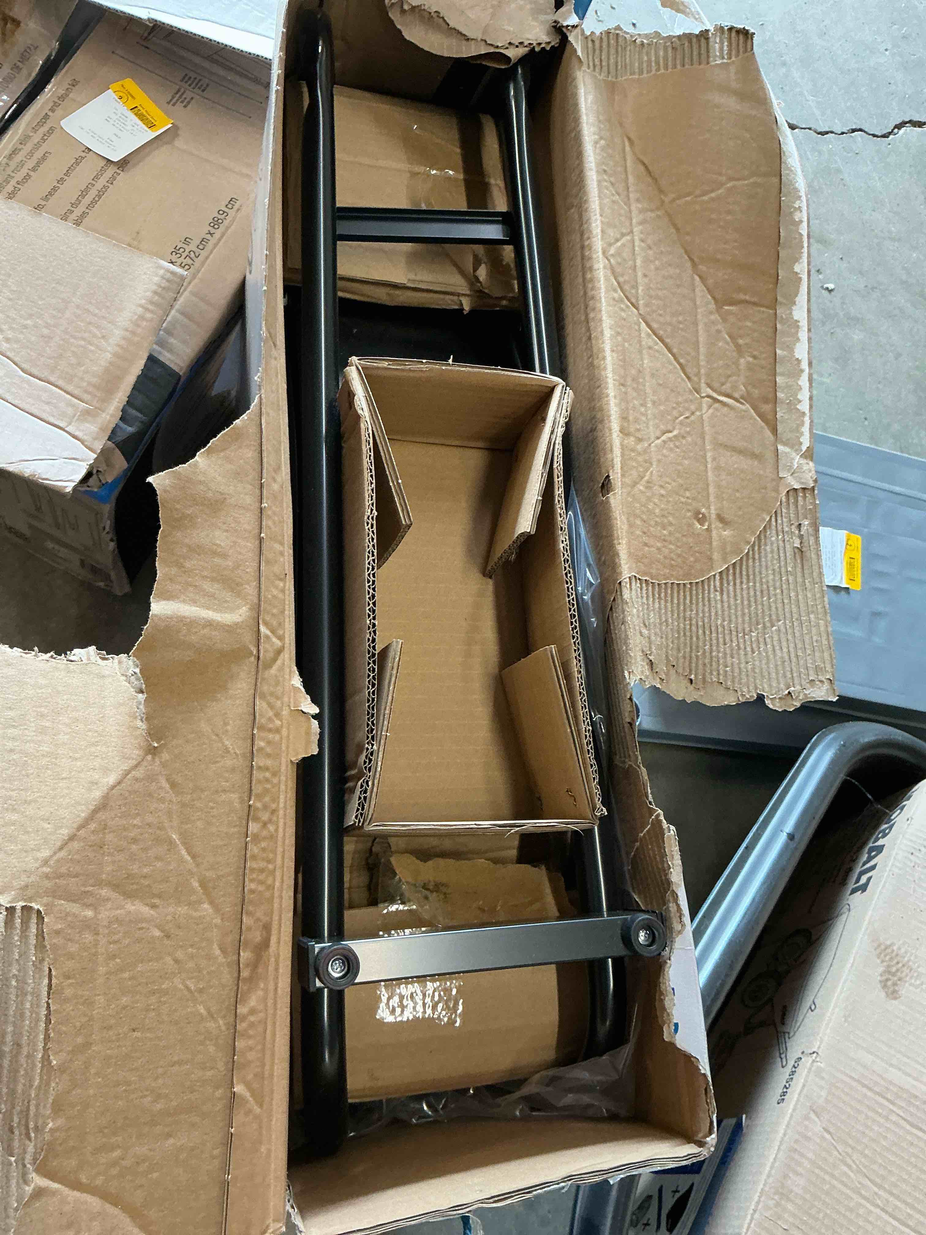 Condition photo showing New/Like New for  utilitech 24-in high velocity indoor industrial fan, in black