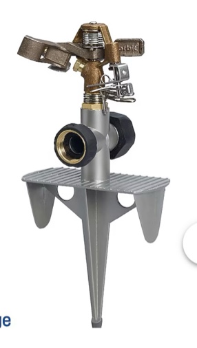 orbit 6200-sq ft impulse spike lawn sprinkler