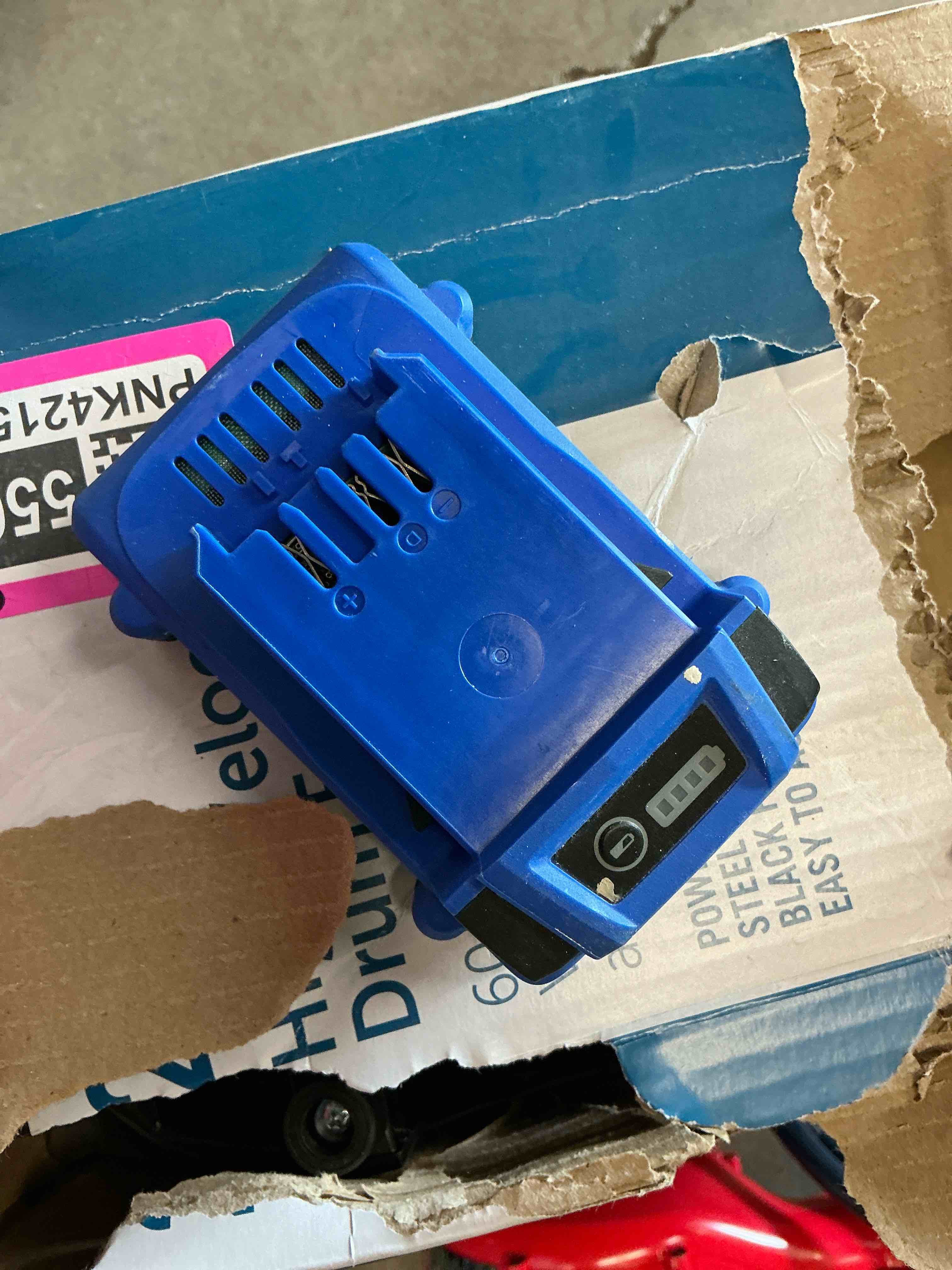 Condition photo showing Good Condition for kobalt replacement for kobalt 24v battery model 224-03 24v 2.0 h