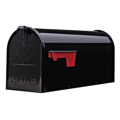 architectural mailboxes elite metal standard mailbox black