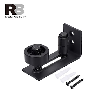 reliabilt matte black indoor single floor guide
