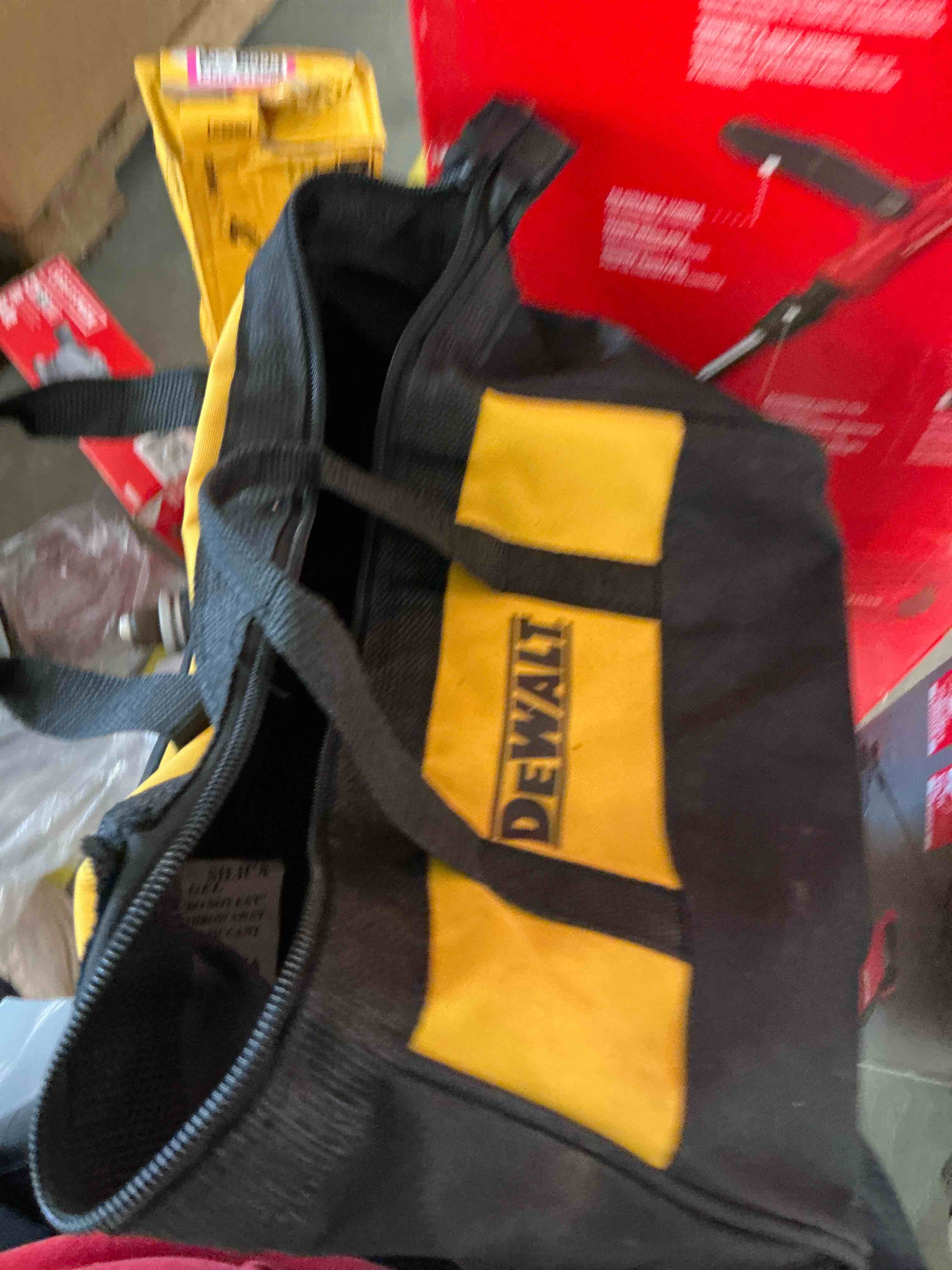 Condition photo showing Good Condition for dewalt 12" soft mini tool bag
