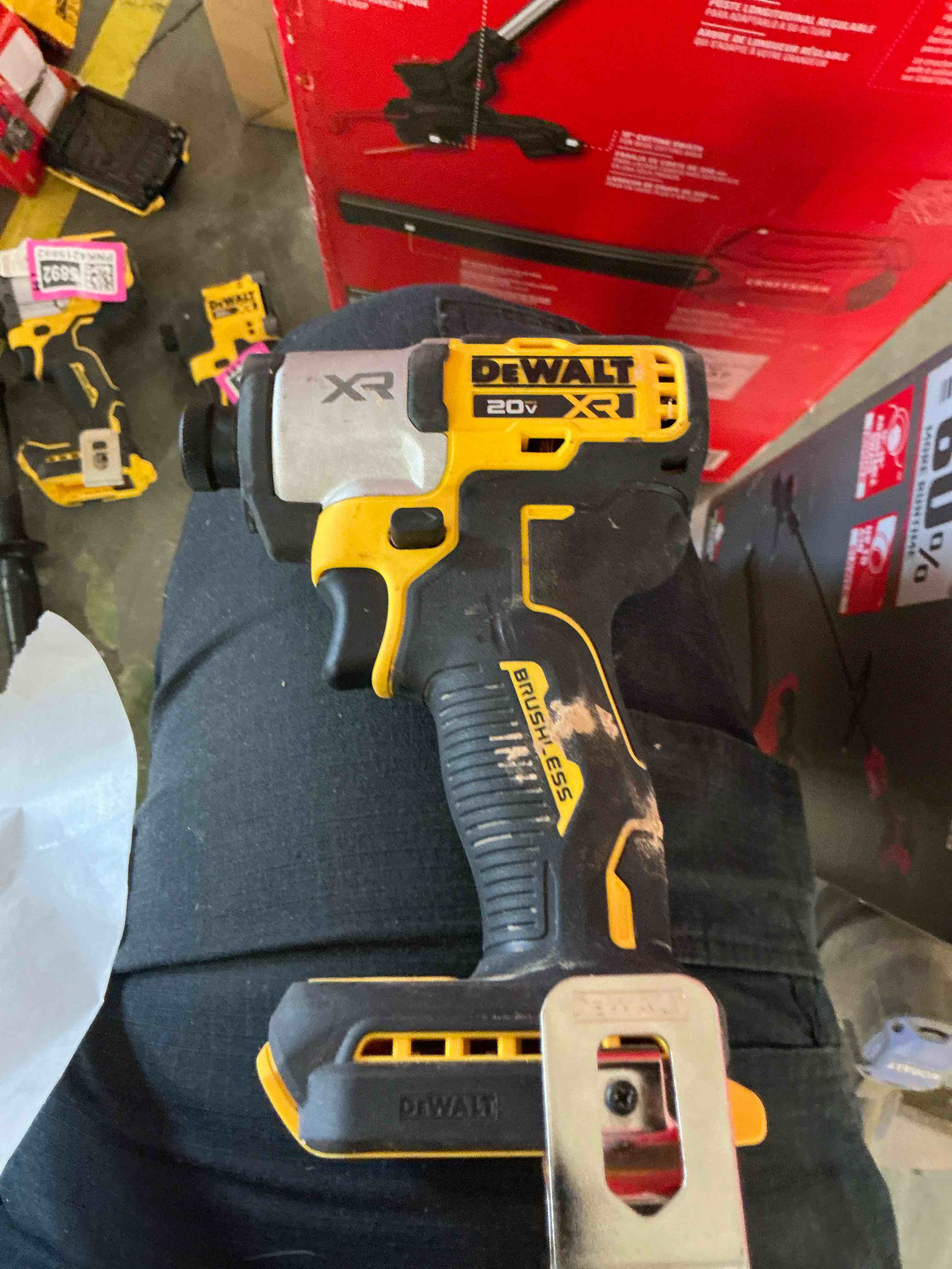 Condition photo showing Good Condition for dewalt xr 20-volt max 1/4-in brushless cordless impact driver (battery not included and charger not included )