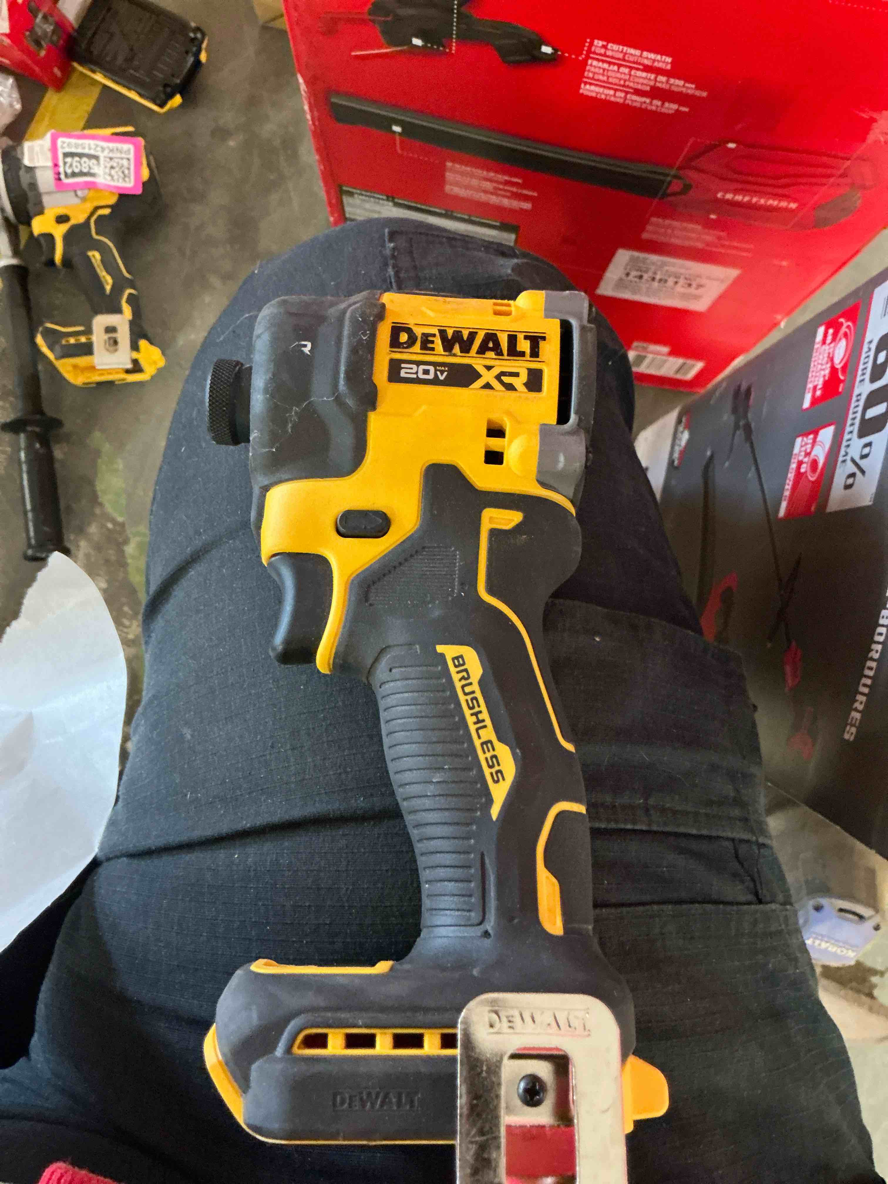 Condition photo showing Good Condition for dewalt xr 20-volt max 1/4-in brushless cordless quiet hydraulic impact driver (battery not included and charger not included )