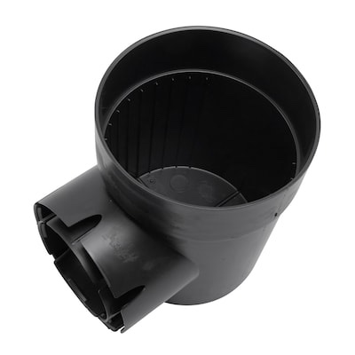 nds spee-d 6.5 in. w x 7.8 in. d round catch basin with grate