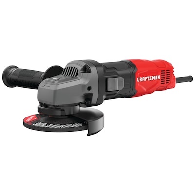 craftsman small angle grinder tool inch 6 amp rpm corded (cmeg100) grey