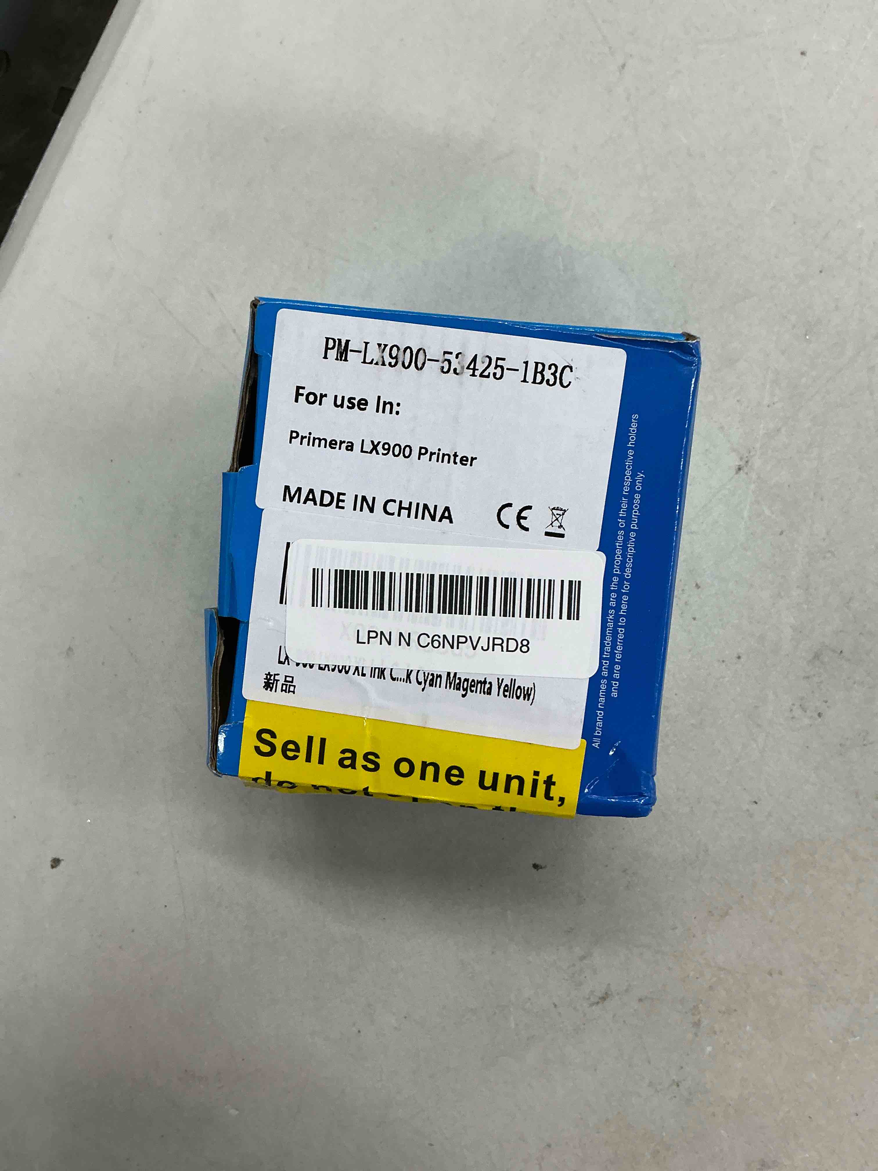 Condition photo showing Good Condition for lezzo lx-900 lx900xl ink cartridge 4-pack lx900 lx-900 high yield ink replacement for primera 53422 53423 53424 53425 used for lx900 printer (black cyan magenta yellow)