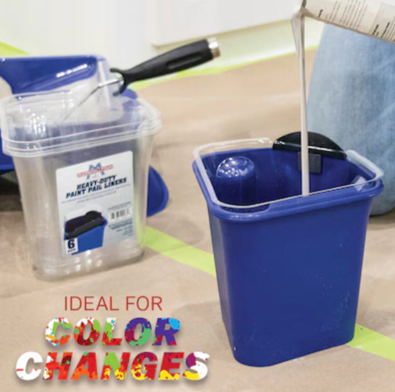 3 Marshalltown Paint Pail Liner 32-fl oz Paint Pails