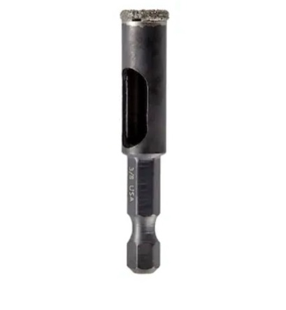 Spyder Diamond Edge 3/8-in Diamond Arbored Hole saw