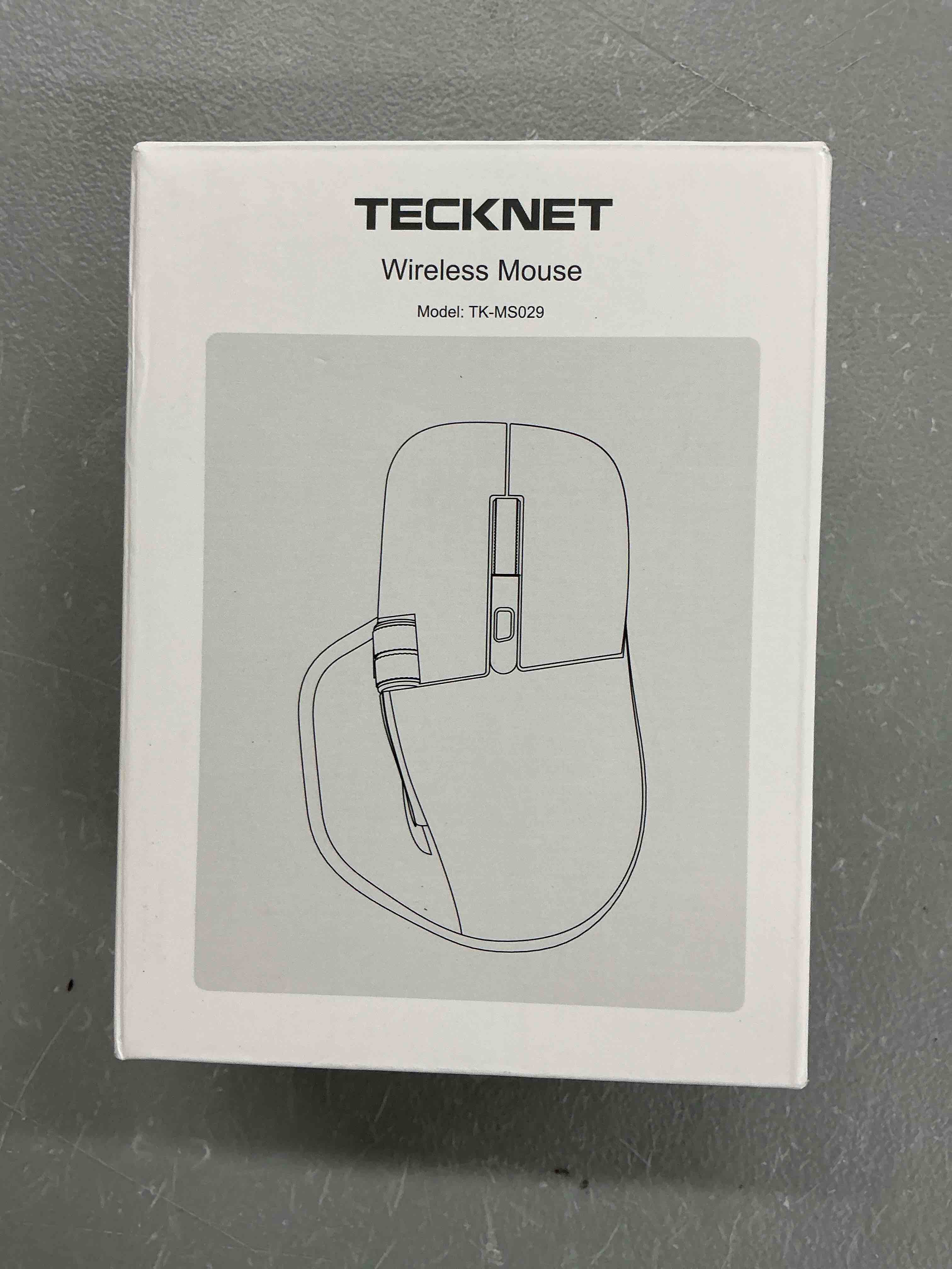 Condition photo showing New/Like New for tecknet wireless mouse, bluetooth mouse (bt5.3/5.0 & 2.4g) rechargeable ergonomic optical mouse with 6 adjustable dpi, side scroll, quiet clicks, usb a receiver, 7 buttons, wide compatibility - black