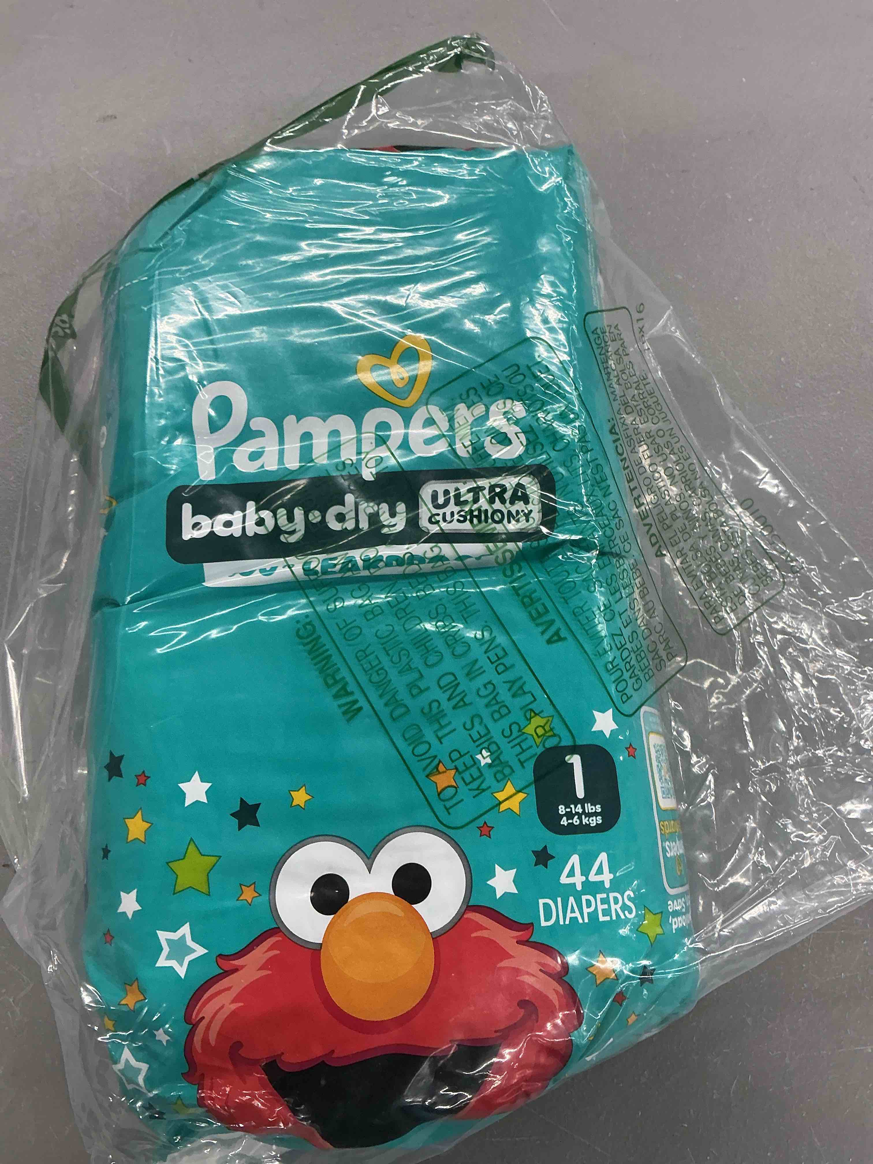 Condition photo showing Good Condition for pampers diapers - baby dry - size 1, 44 count, absorbent disposable infant diaper (packaging may vary) size 1 44