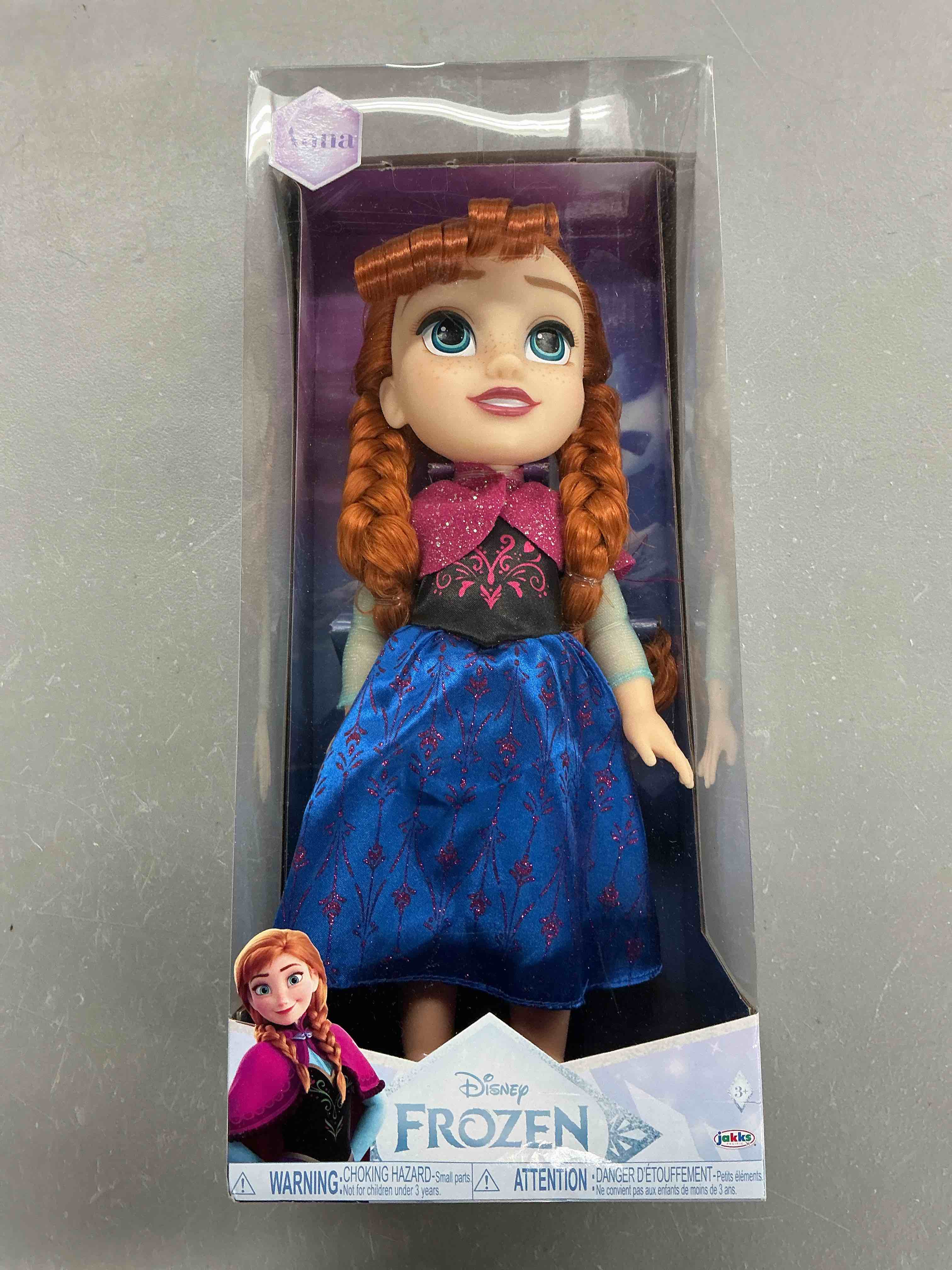 Condition photo showing New/Like New for disney frozen anna toddler doll
