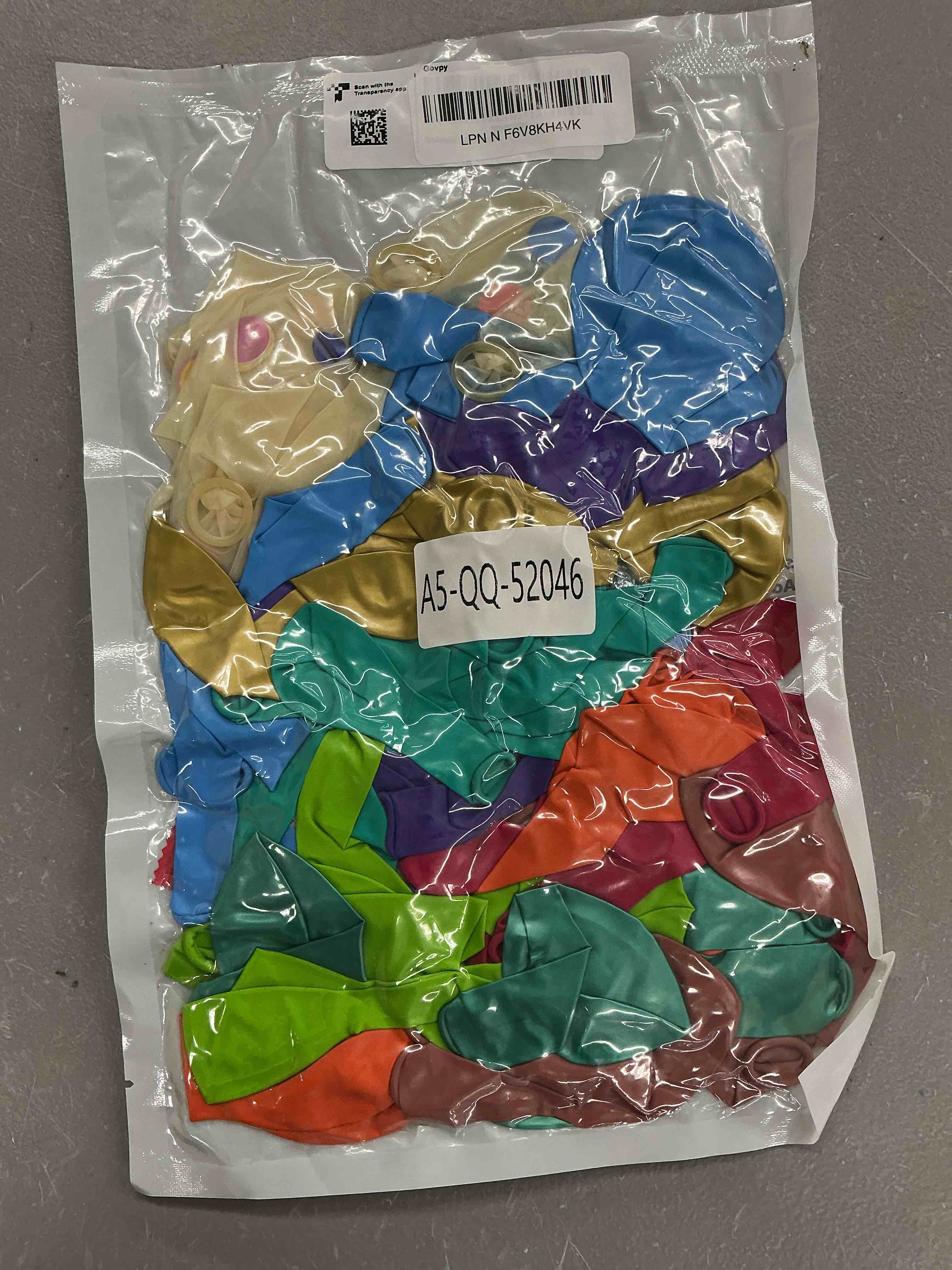 Condition photo showing Good Condition for multicolor neon balloon arch garland kit, assorted color blue purple orange green pink green gold rainbow balloon garland, colorful balloon arch kit for kids carnival summer birthday party decorations
