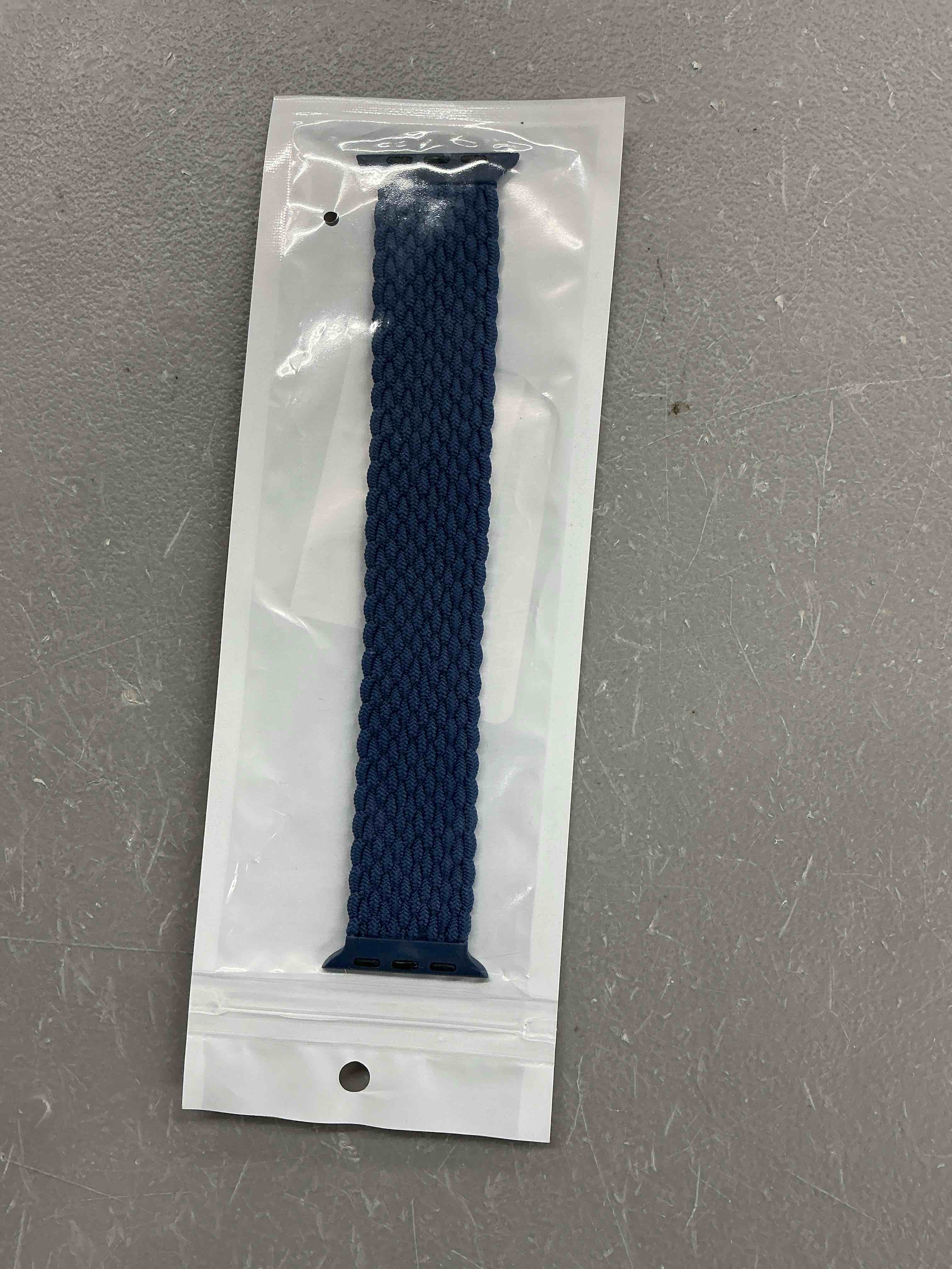 Condition photo showing Good Condition for zedoli braided solo loop bands for apple watch band 38mm 40mm 41mm 42mm 44mm 45mm 46mm 49mm women men, stretchy nylon sport elastic wristband strap for iwatch series 11 10 9 8 7 6 5 4 3 2 1 se ultra blue 38/40/41/42mm(series 11 10)l: 6.6''-7.0''