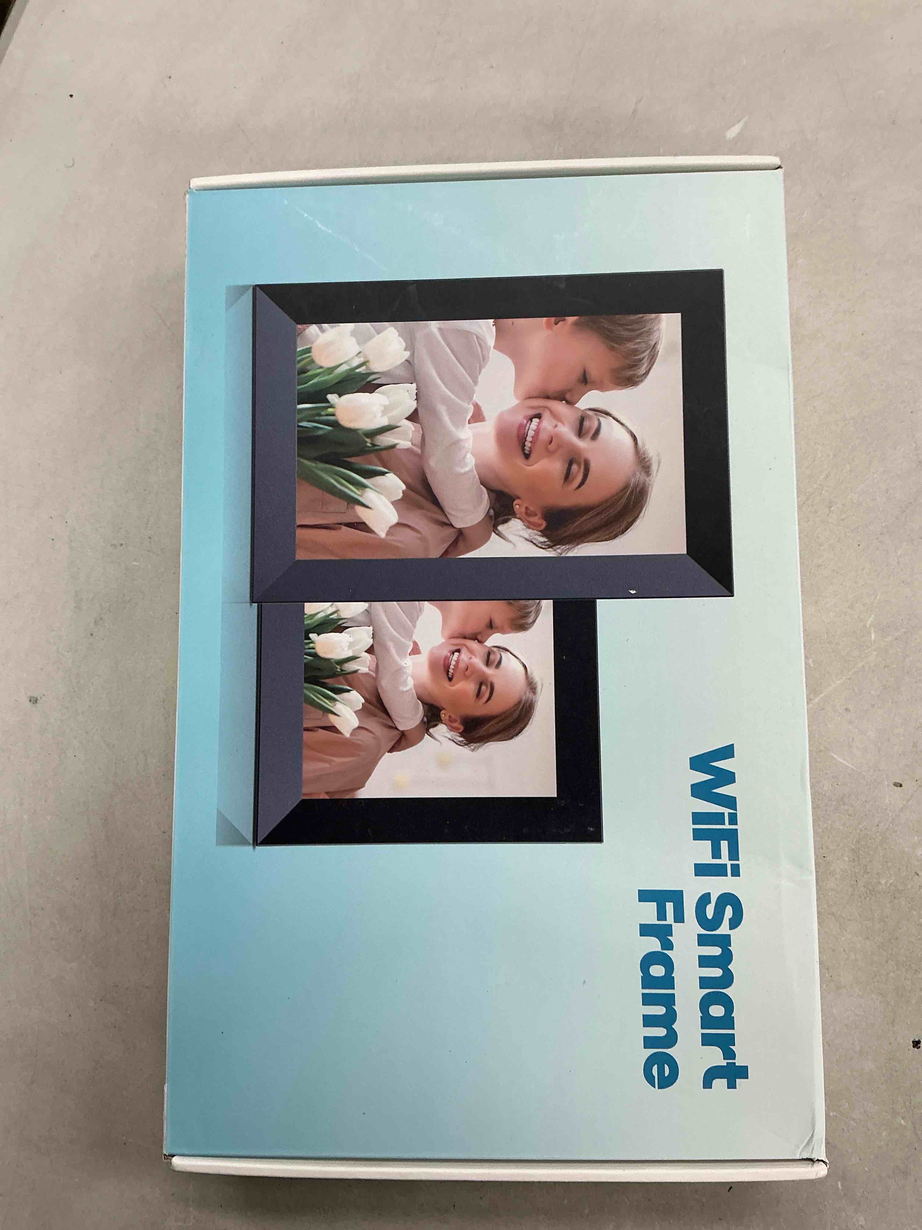Condition photo showing Good Condition for frameo 10.1 inch smart wifi digital photo frame, electronic picture frame slideshow, support alexa, hands-free voice control, built in 16gb storage, share photos/videos from phone by whale photo app