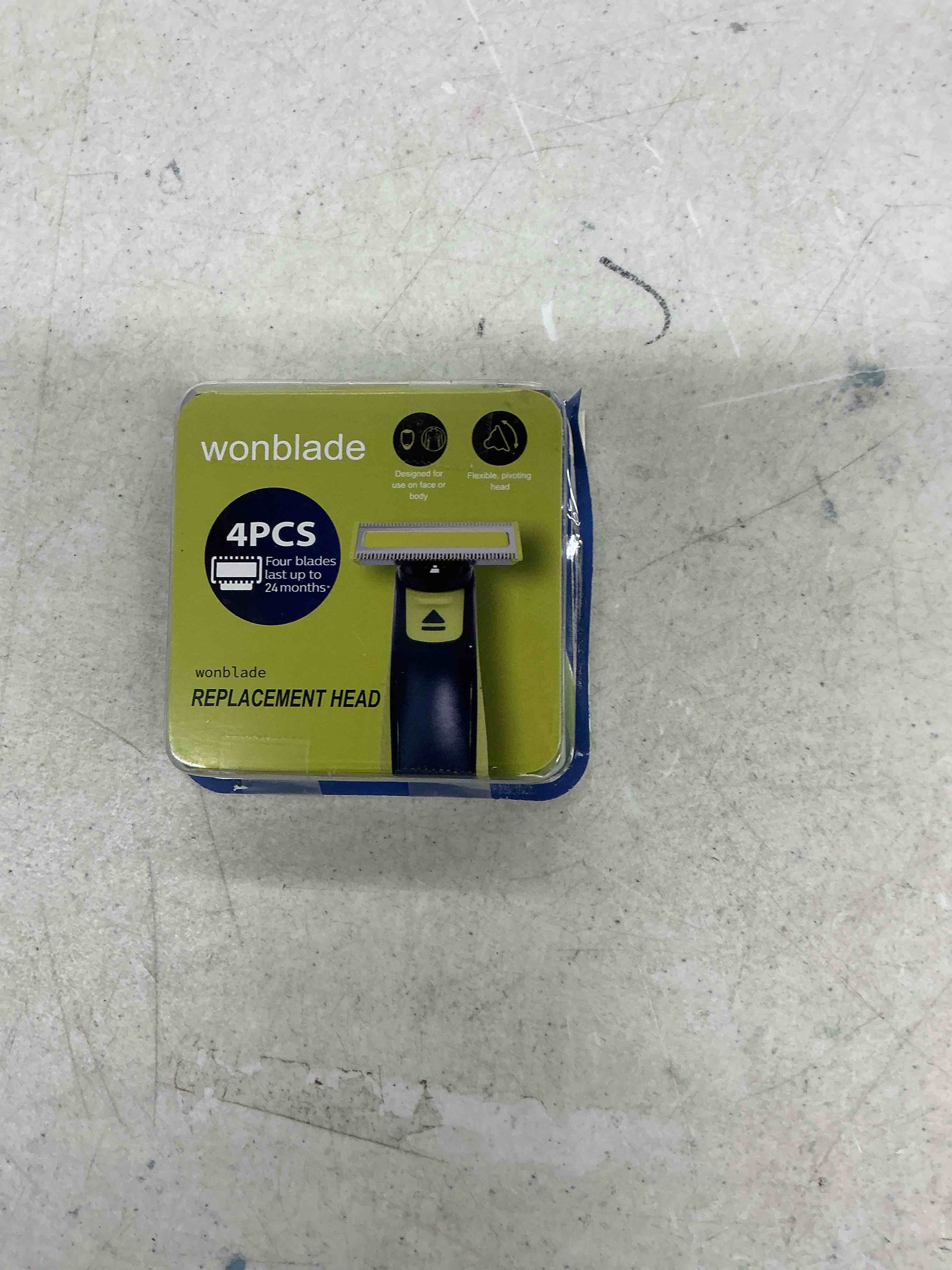 Condition photo showing Good Condition for electric shaver replacement heads compatible with norelco one blade razors qp14xx,qp25xx,qp26xx,qp27xx,qp28xx,qp65xx,qp66xx models (4 pack)
