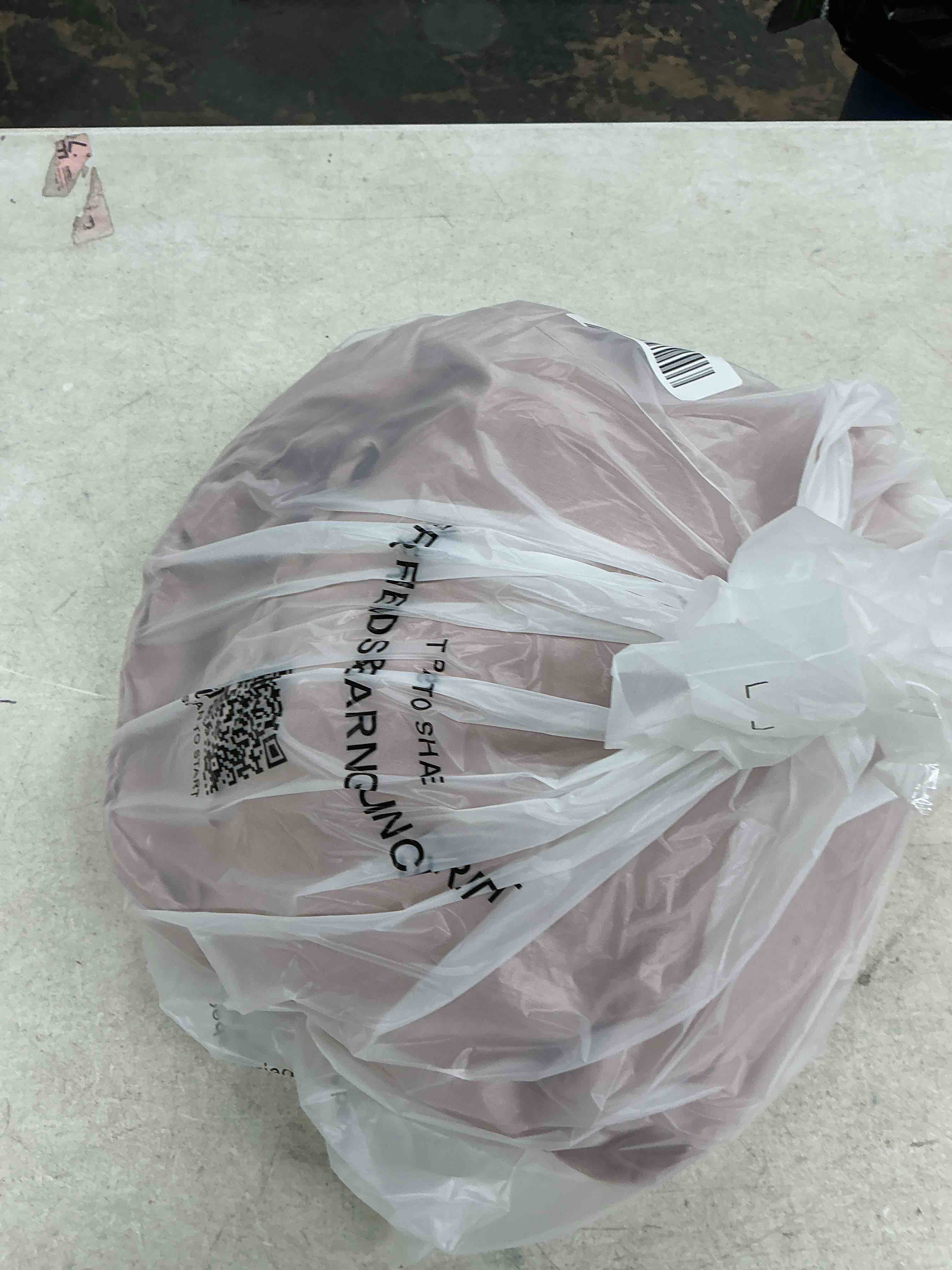 Condition photo showing Good Condition for quince european linen duvet cover, full/queen, dusty mauve