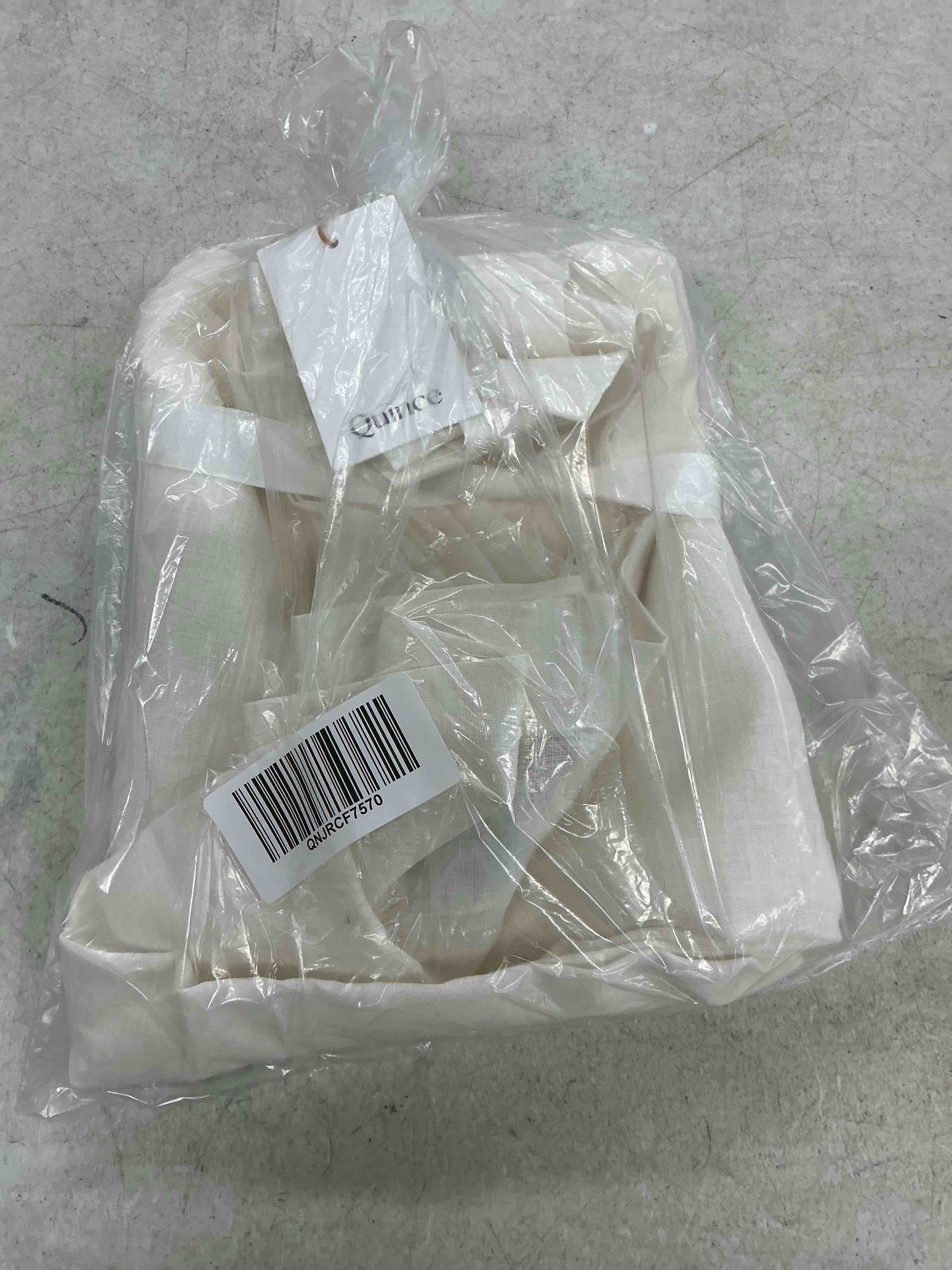 Condition photo showing Good Condition for quince european linen shower curtain, one size, ivory
