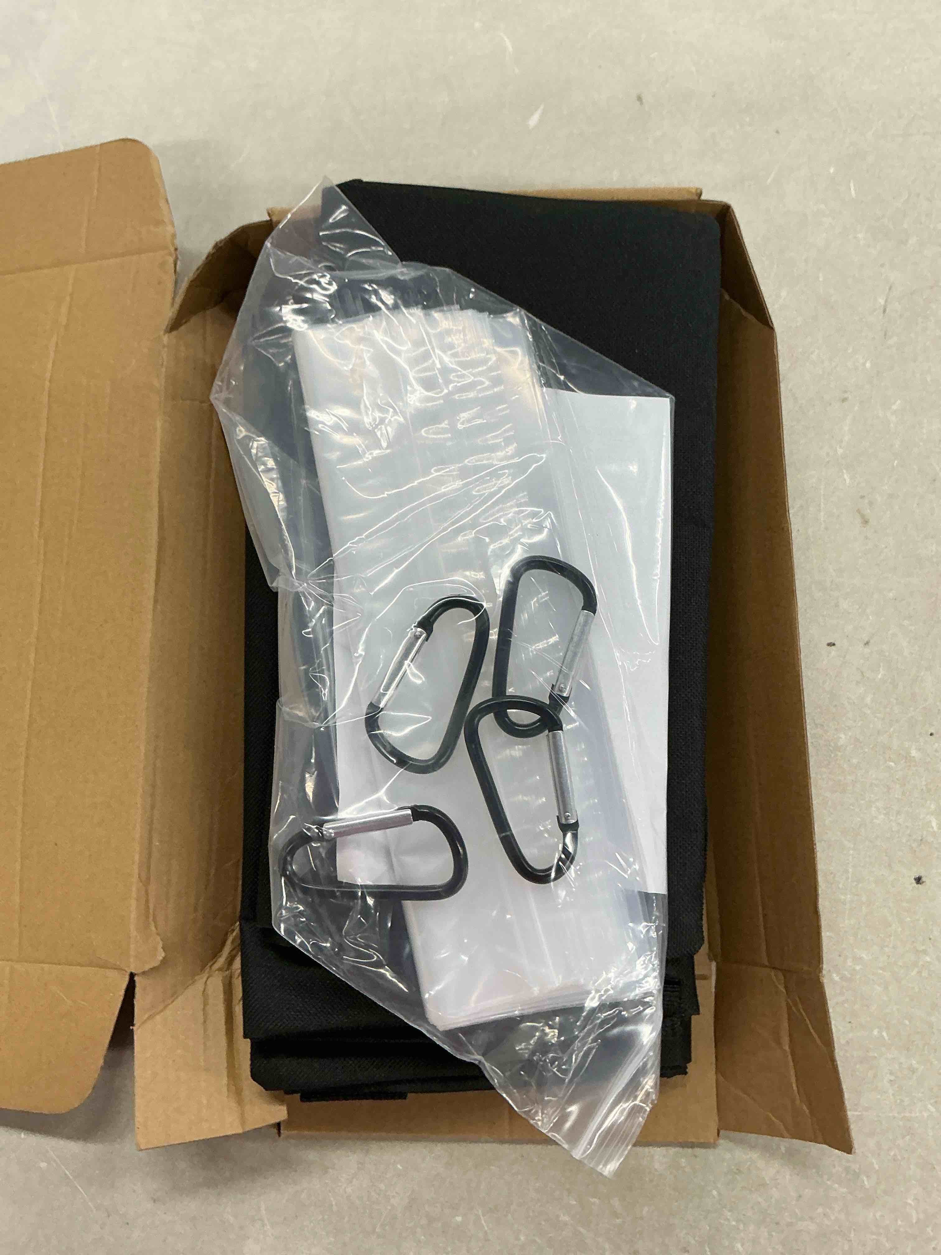 Condition photo showing Good Condition for aimosen 4 packs sandbags weight bags for light stand photography video equipment, heavy duty saddlebag for backdrop stand, photo tripod, canopy, pop up tent, umbrella base, fishing chair, picnic table 4pcs black