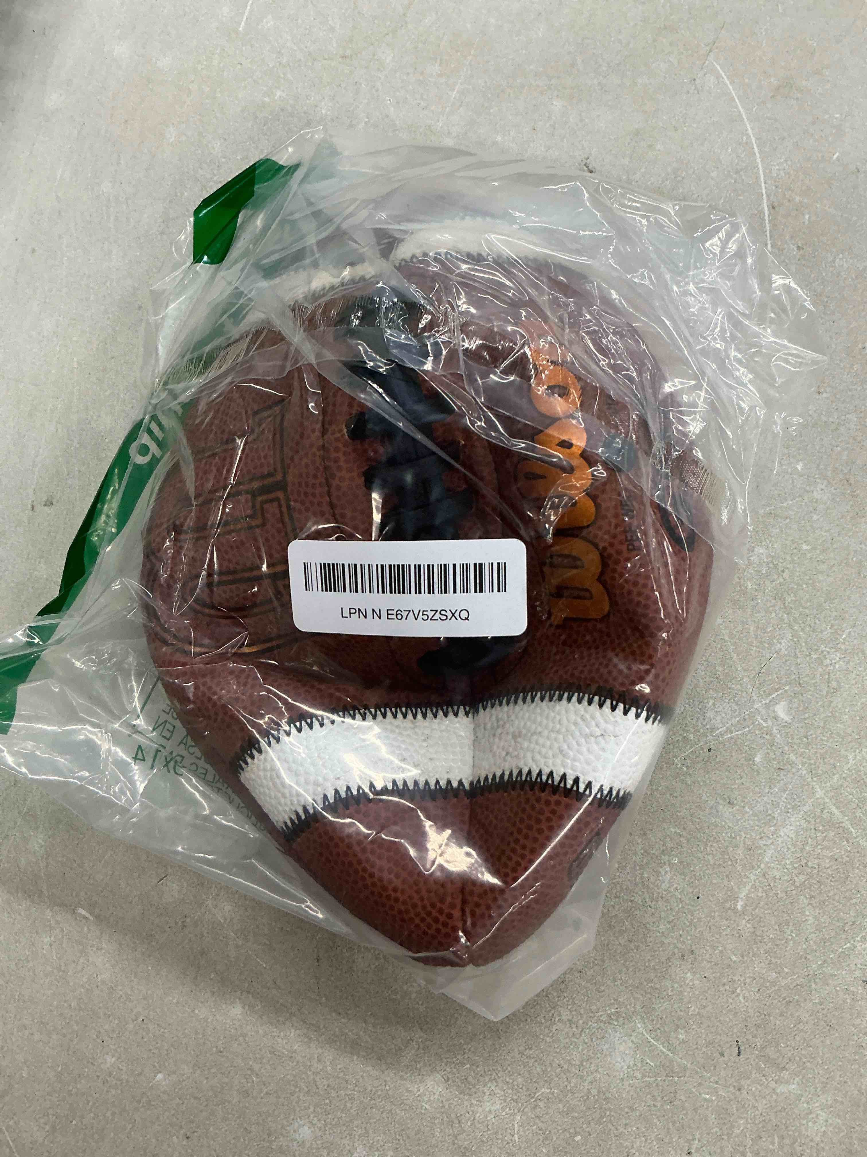 Condition photo showing Good Condition for wilson gst speedskin footballs peewee