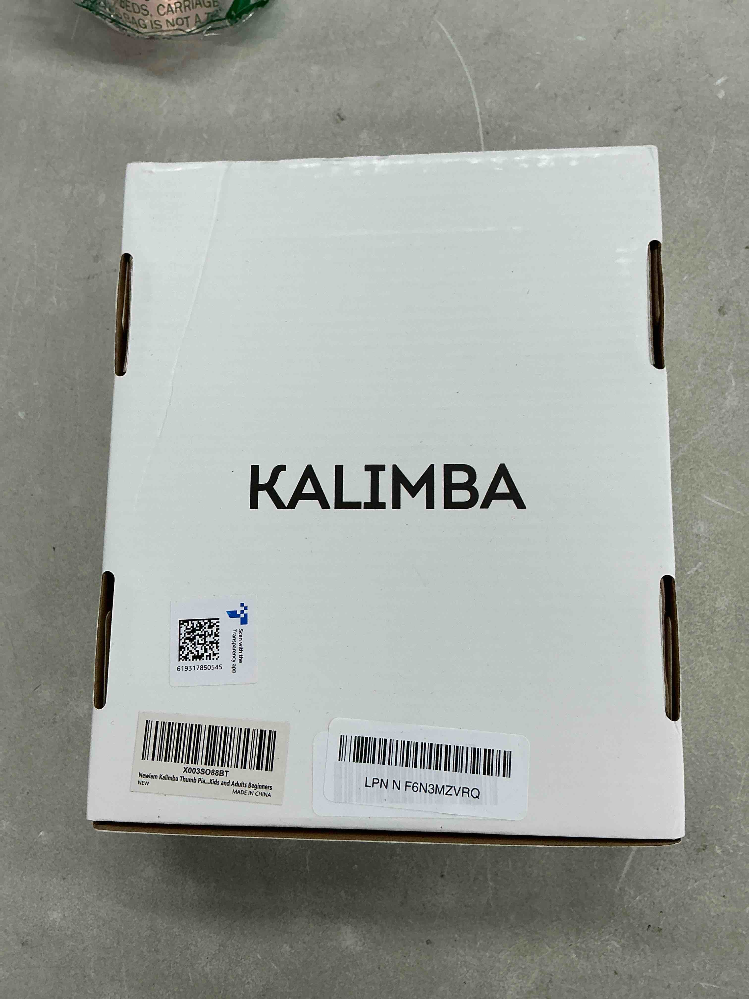 Condition photo showing Good Condition for newlam kalimba thumb piano 17 keys, musical gift for kids and adults