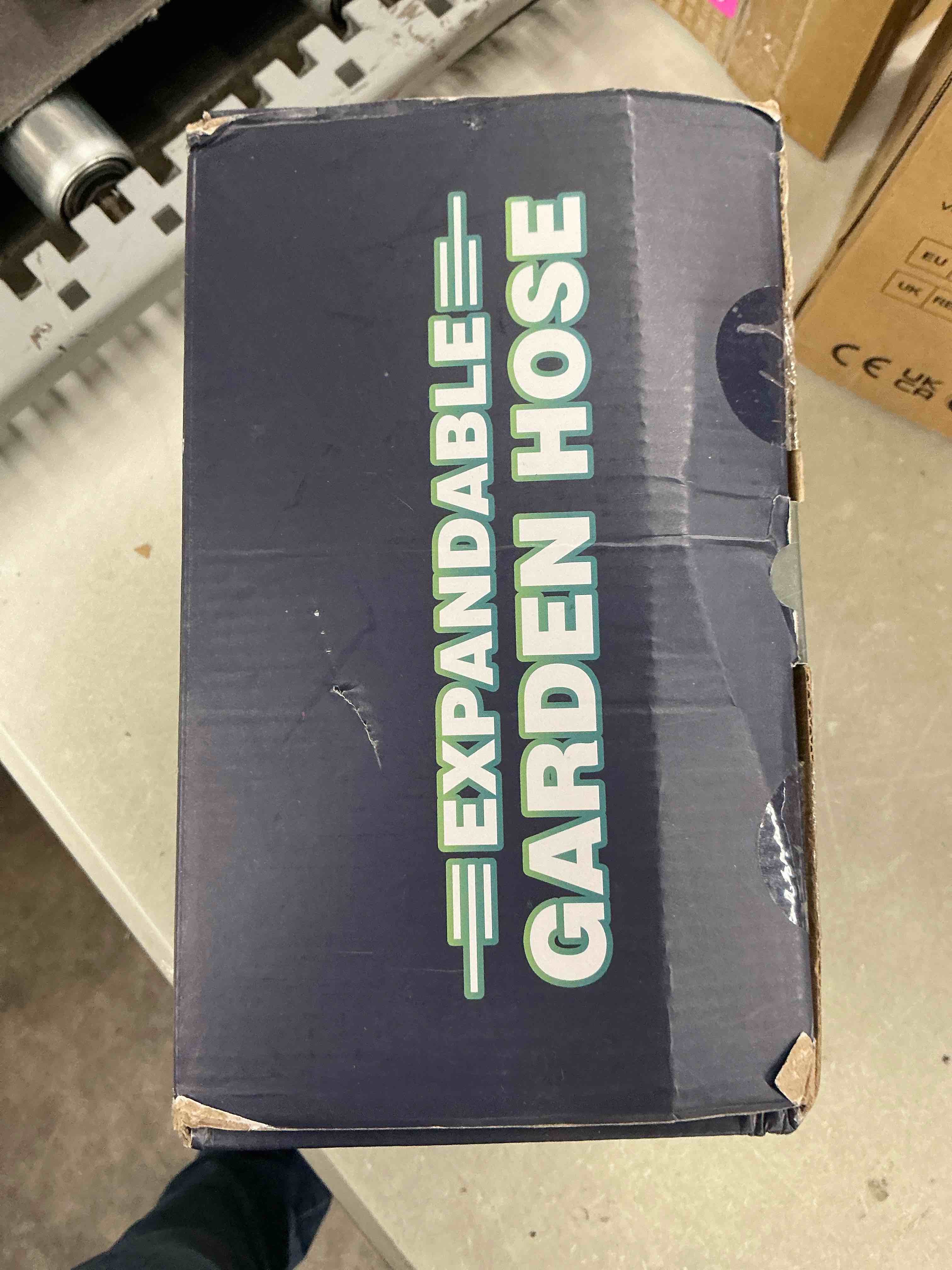 Condition photo showing Good Condition for 100 ft garden hose, flexible ultra lightweight durable garden hose, kink-free water hose with 10 function sprayer - non-shrinking garden hoses, easy to store,all-weather, car washing pipe garden hoses