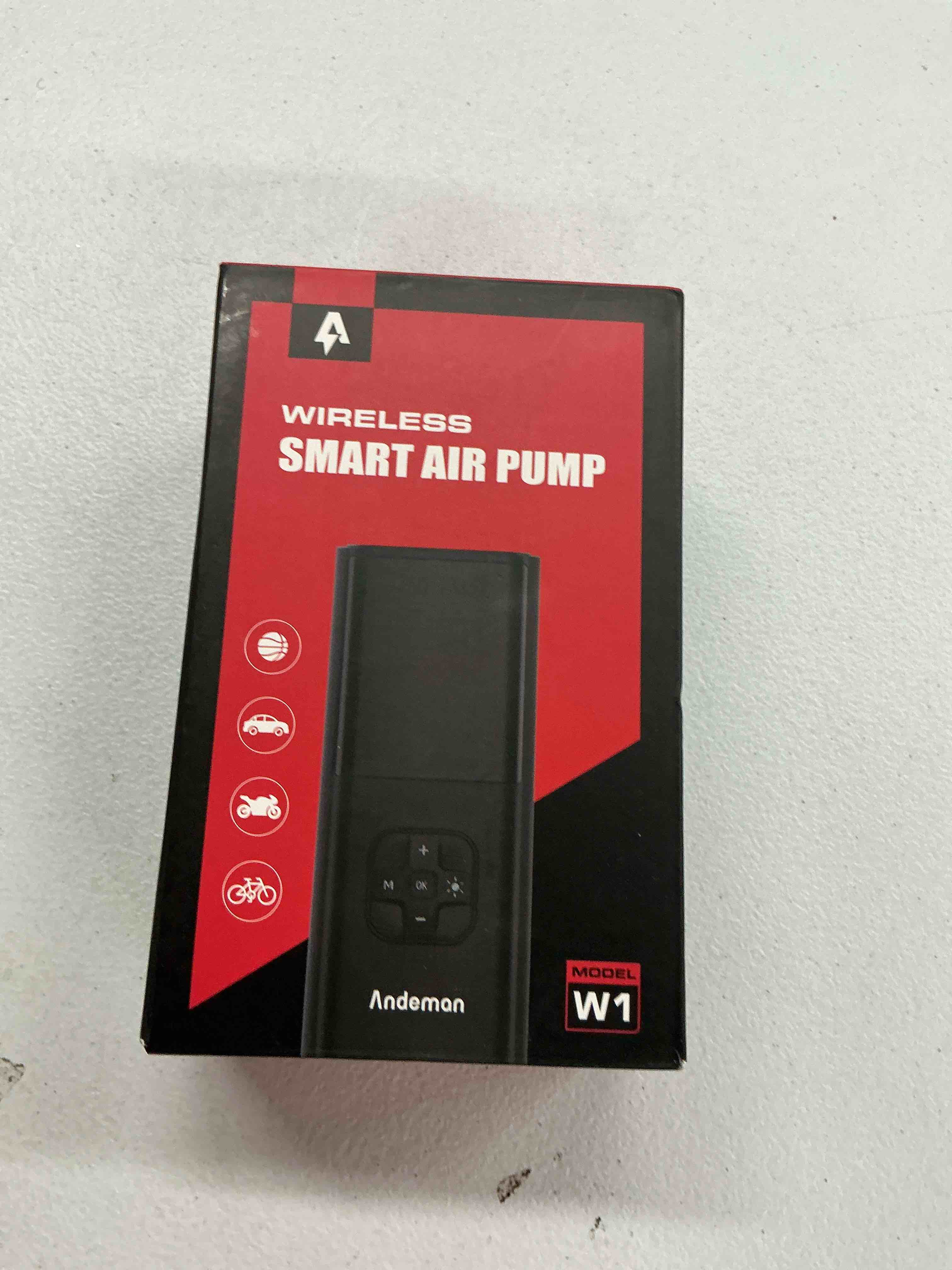 Condition photo showing Good Condition for andeman tire inflator portable air compressor, 150psi & 8000mah portable air pump, 4x faster cordless tire inflator with large display and led light, cordless air pump for cars, bike, ball,black