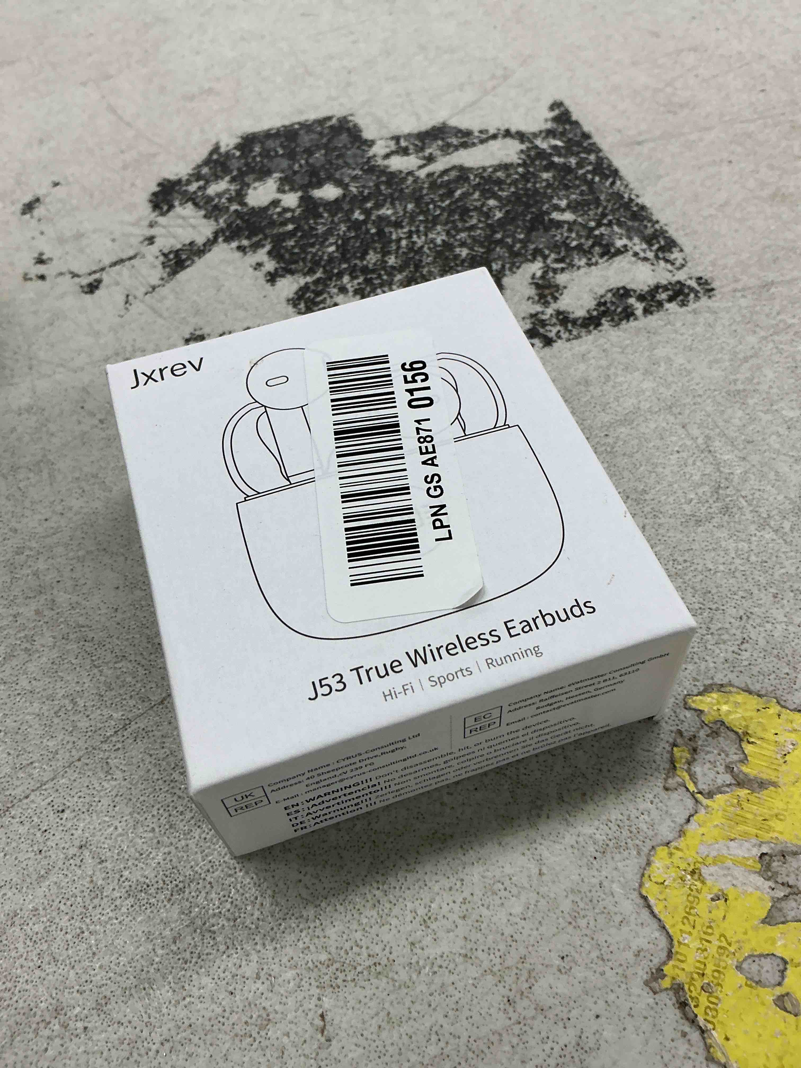 Condition photo showing Good Condition for wireless earbuds, bluetooth 5.4 headphones led power display ear buds bass stereo, bluetooth earbuds in-ear noise cancelling mic, 40h playback mini case ip7 waterproof sports earphones for android ios oriental blue