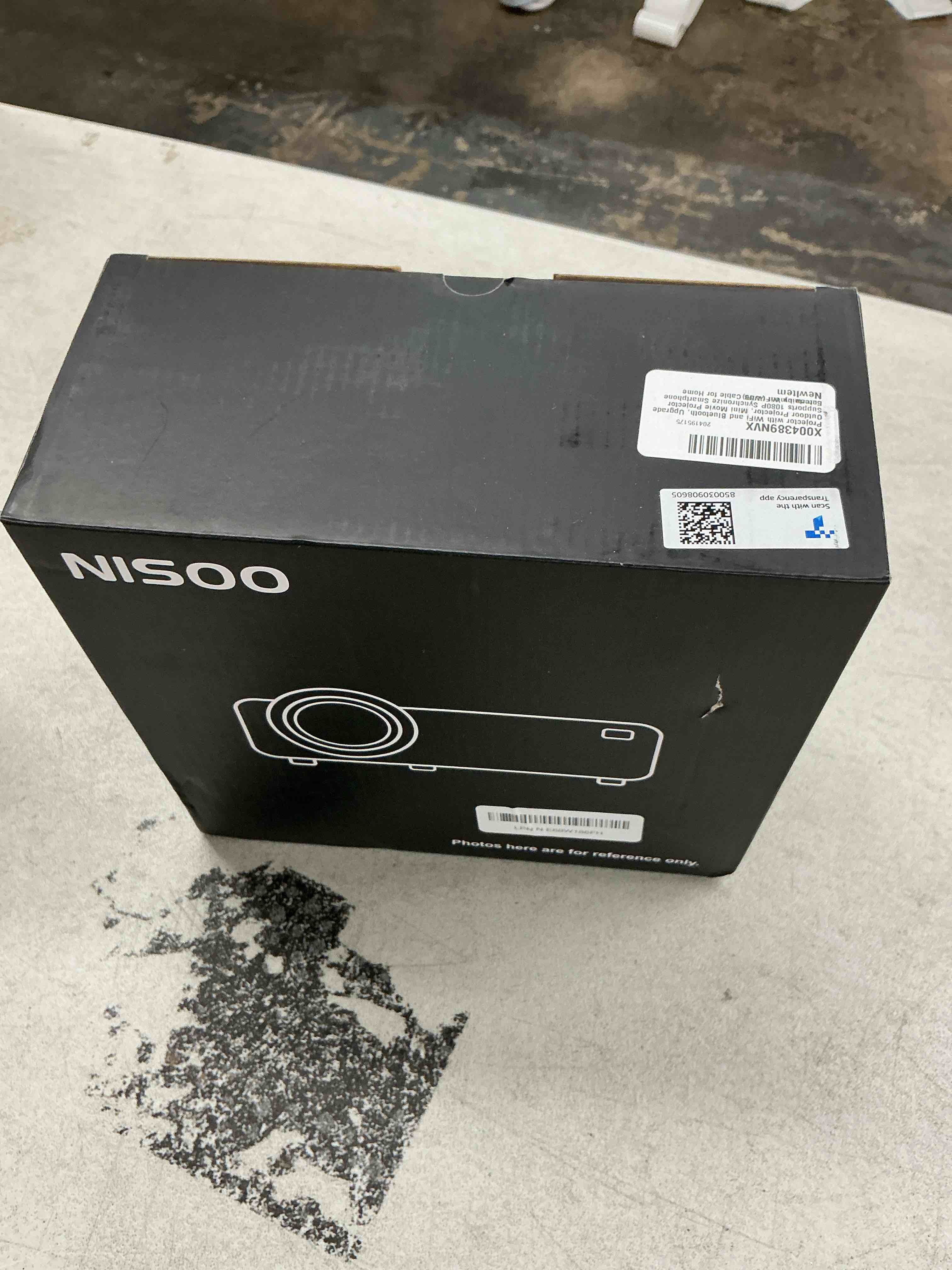 Condition photo showing New/Like New for happrun native 1080p projector, bluetooth home theater movie projector with built-in speaker, compatible with smartphone, hdmi, fire stick, ps5, indoor & outdoor use - without google tv system