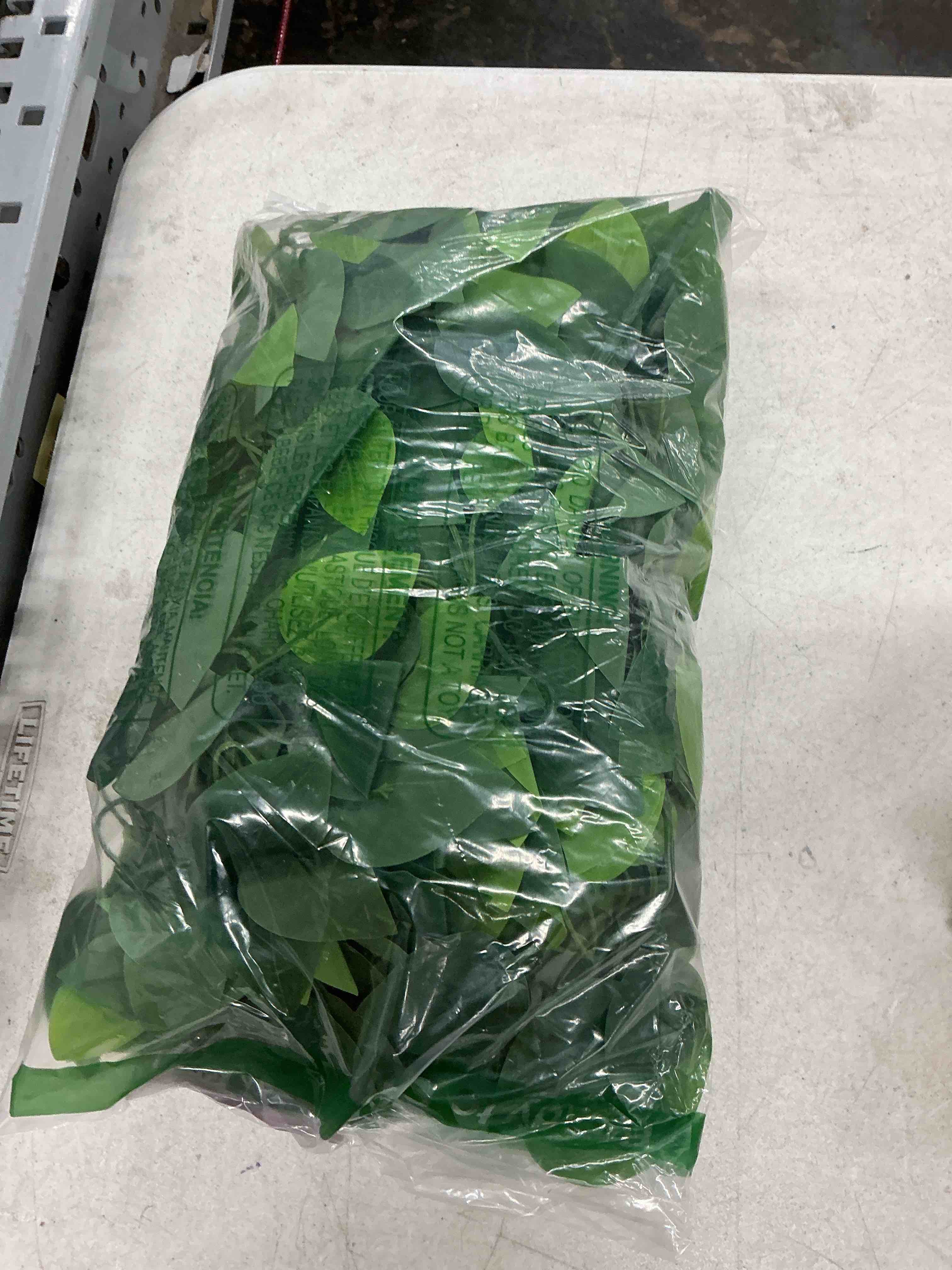 Condition photo showing Good Condition for fake hanging plants vines(4pcs)for room decor, artificial ivy greenery garlands for home bedroom living aesthetic kitchen office wall patio bookshelf,indoor,outdoor farmhouse decorations(no basket)