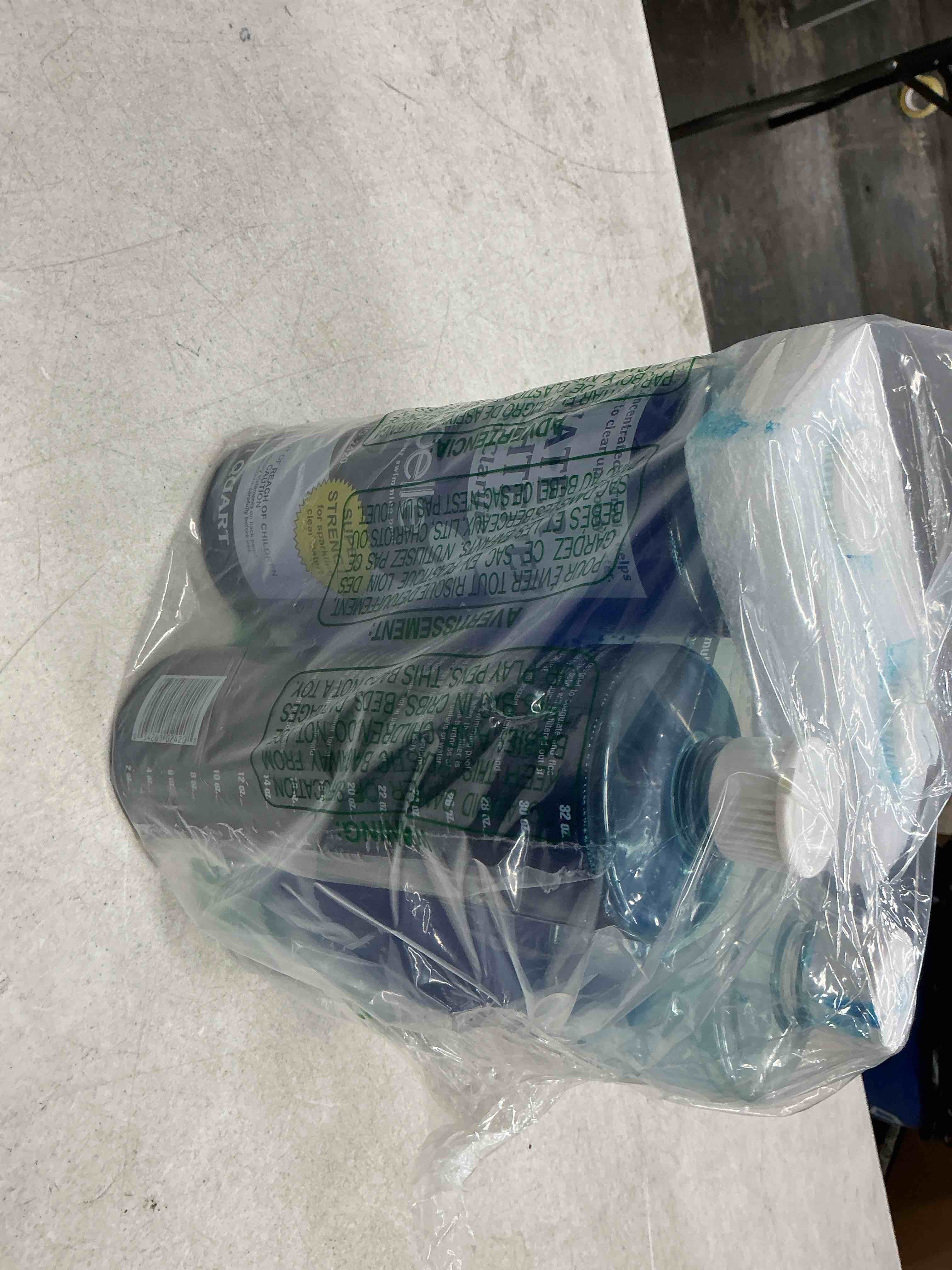 Condition photo showing Good Condition for robelle 1-quart 4-pack premium water brightener and clarifier, pool clarifier, made in usa 4-pack clarifier