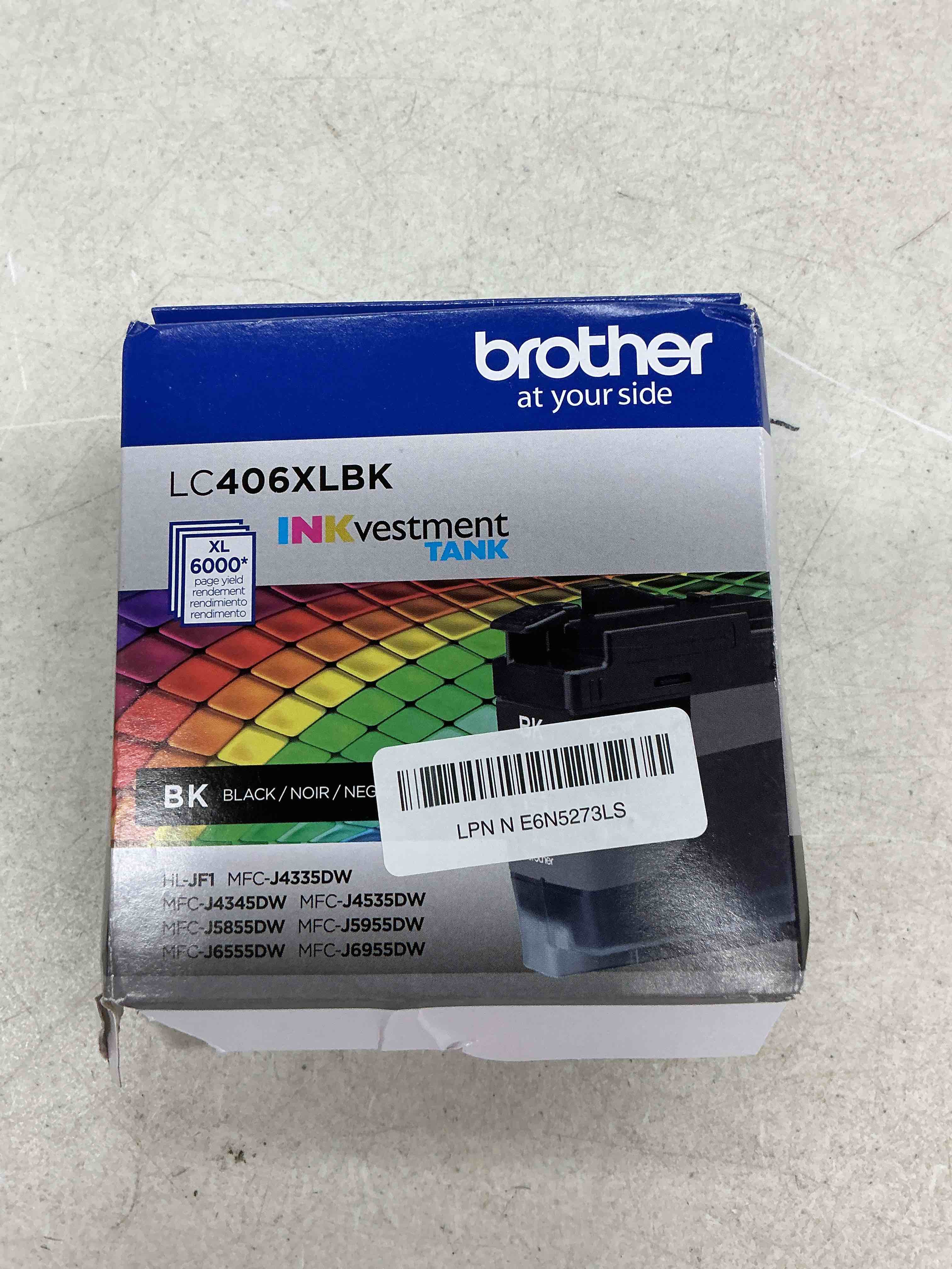 Condition photo showing Good Condition for brother lc406xlbk high yield black -ink -cartridge black pack of 1 high yield