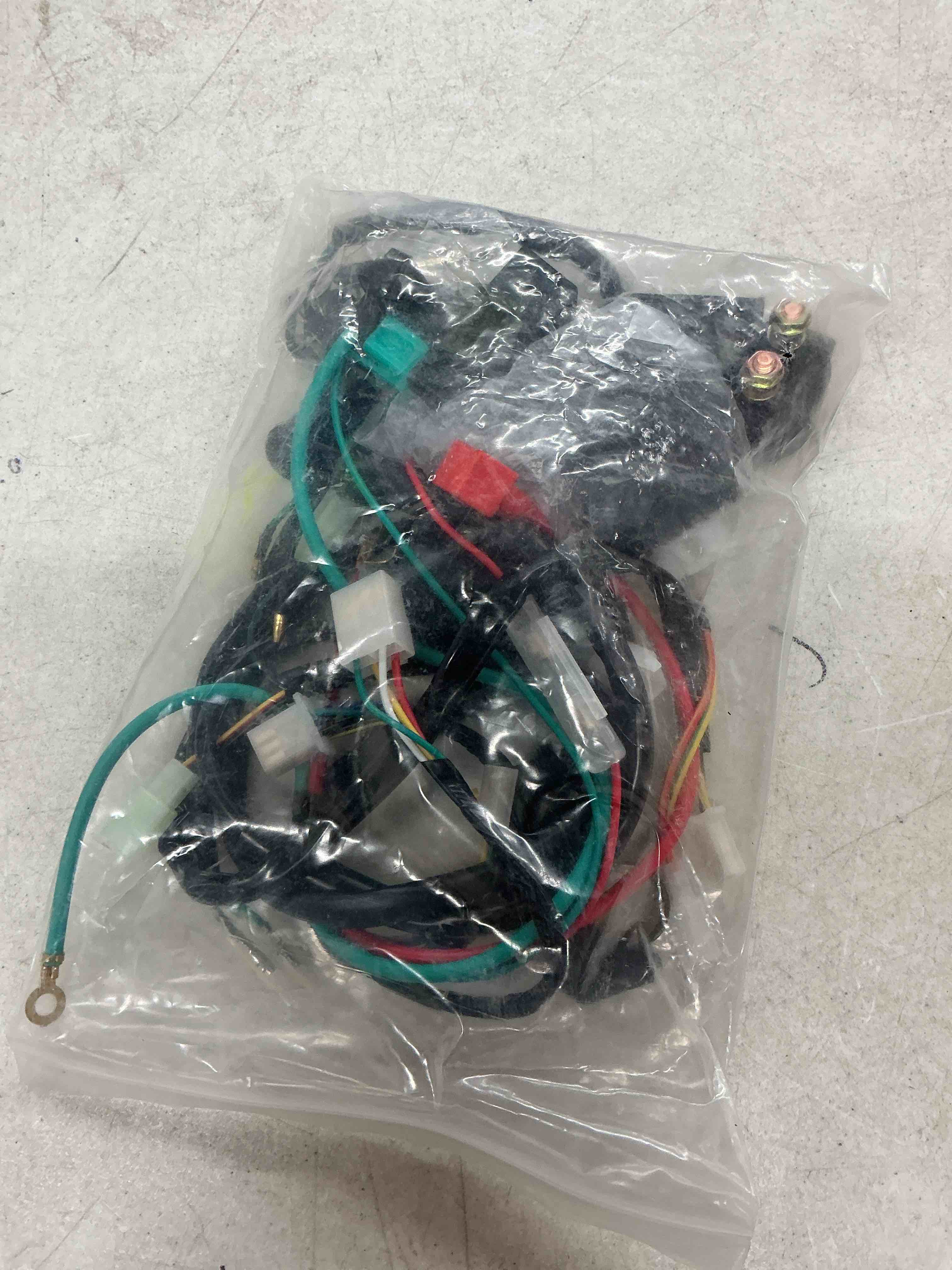 Condition photo showing Good Condition for windance high performance start engine wiring harness cdi relay rectifier ignition coil starting key switch for 50cc 70cc 110cc 125cc 4 stroke atv pit quad dirt bike go kart scooter