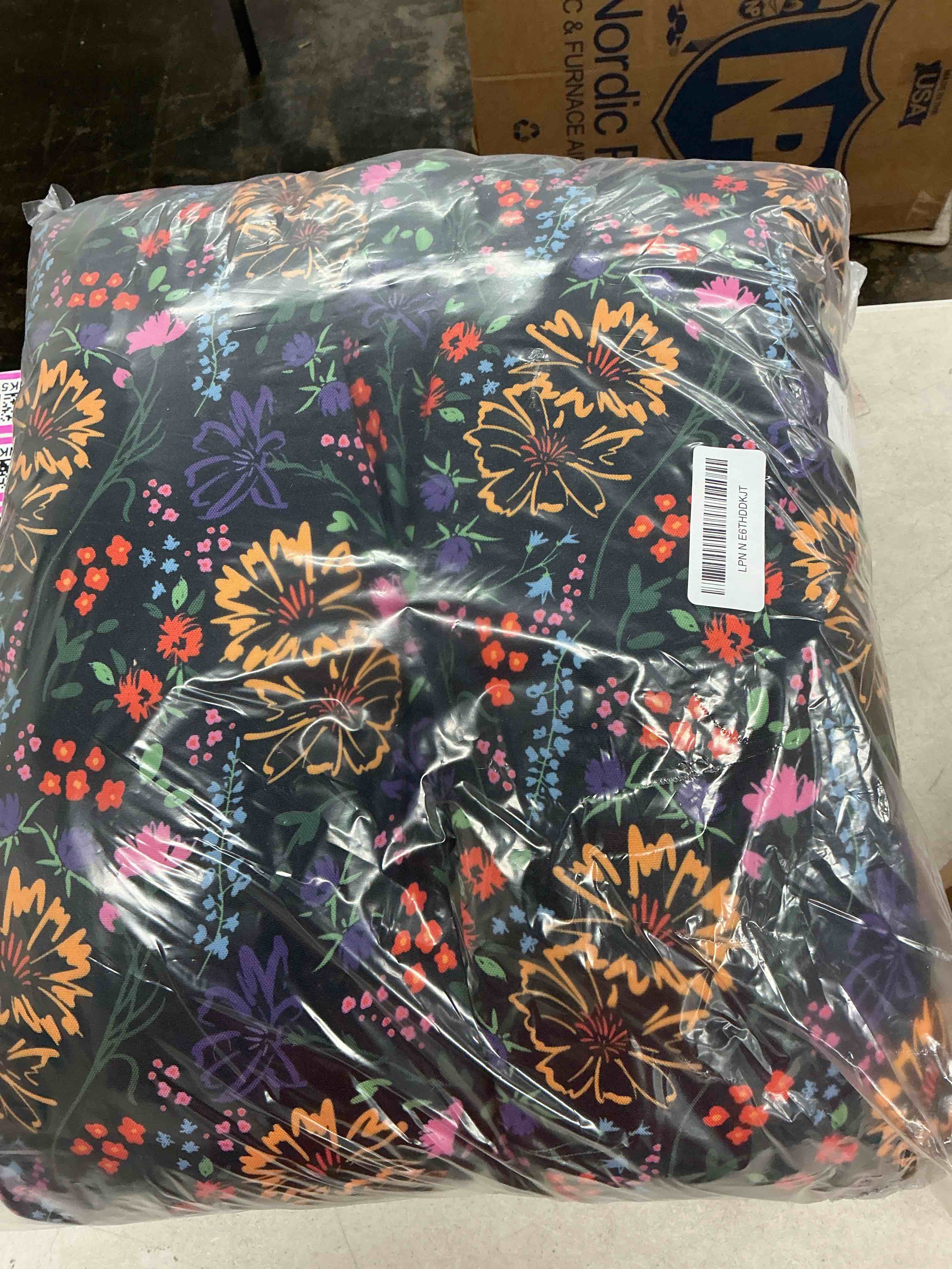Condition photo showing Good Condition for outdoor bench cushion waterproof, tufted bench seat cushion 36 x 15 inch, patio wicker indoor seat pads for outside garden patio balcony, red a lipstick red 36x15 inch