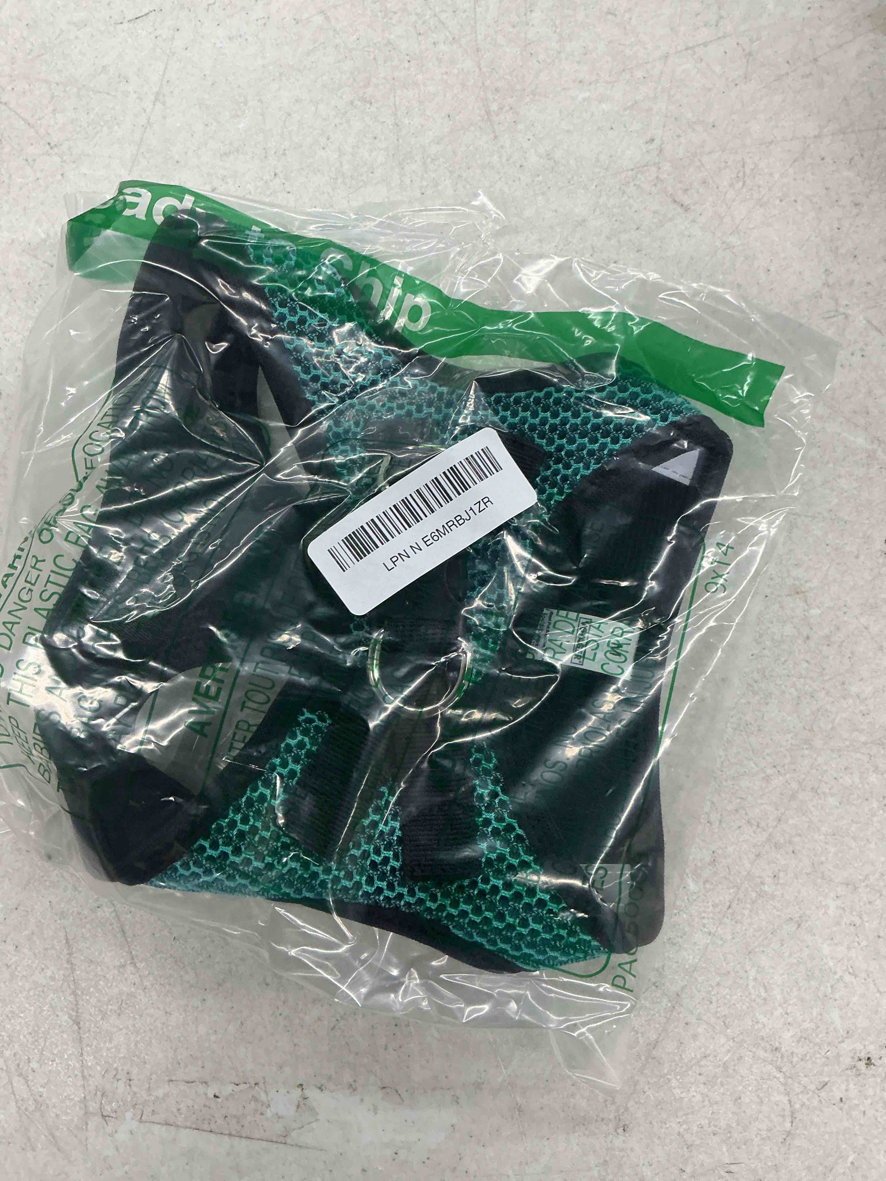Condition photo showing Good Condition for best pet supplies voyager step-in air harness - all weather mesh, reflective, no pull harness for dogs, cats - secure with hook & loop fastener, buckle, double d-rings - turqupise 2-tone, m harness (turquoise 2-tone) m (chest: 16 - 18")