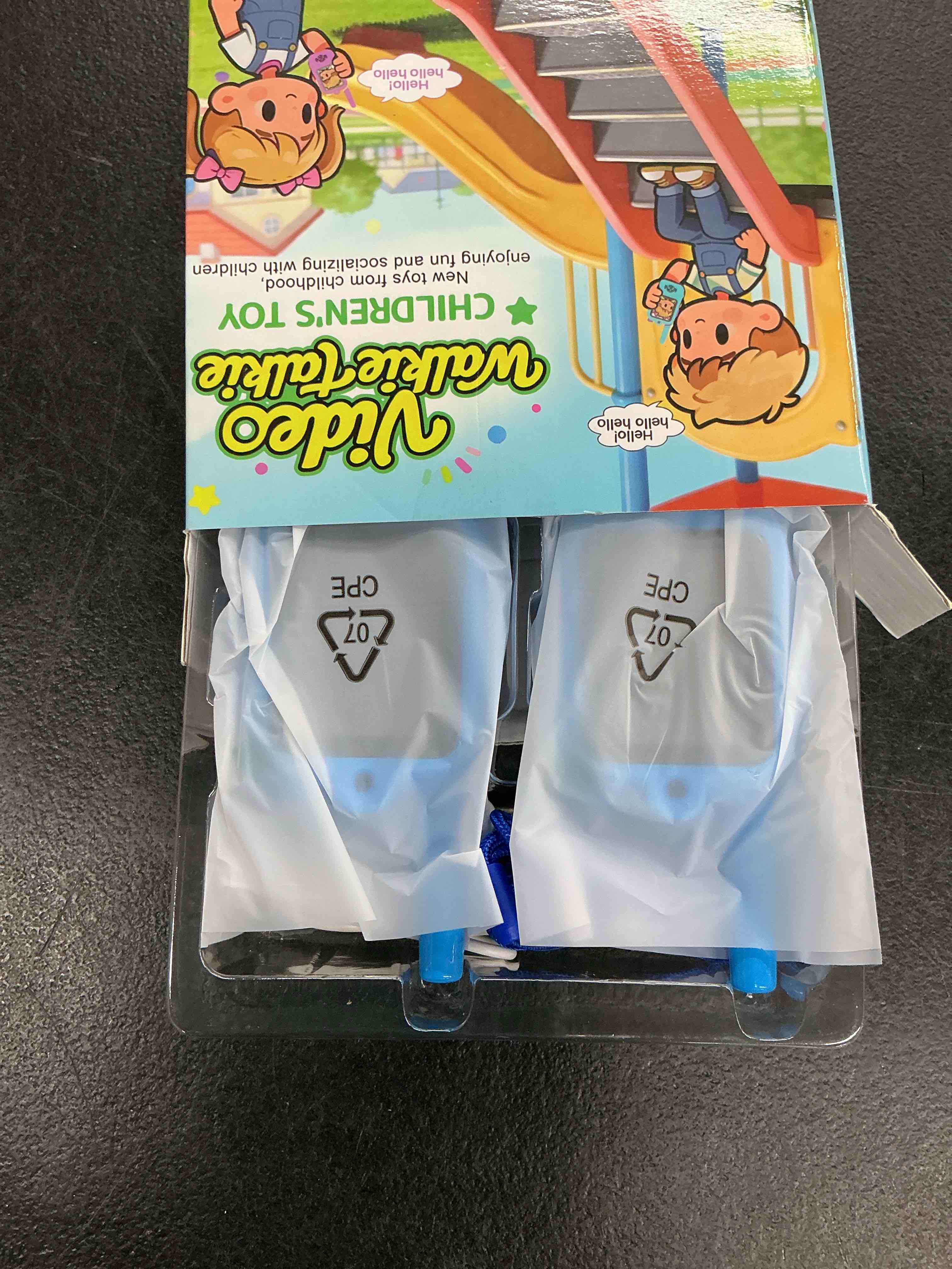 Condition photo showing Good Condition for lapare video walkie talkies for kids, 2 pack rechargeable walkie talkies with hd color screen, real-time video, outdoor camping toys & birthday gifts for boys age 3-8 blue deep