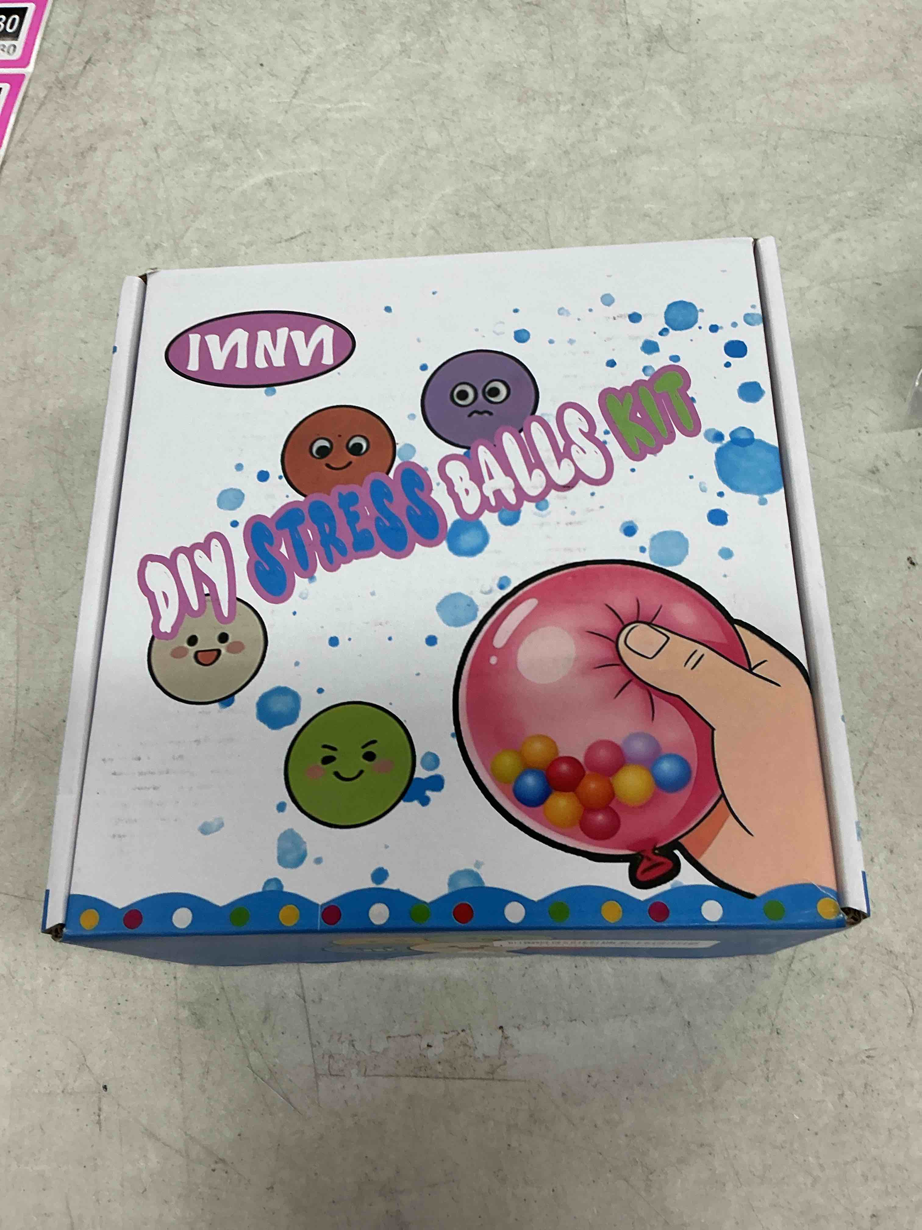 Condition photo showing Good Condition for diy stress ball making kit - 14 tpr skins - immersive asmr ball squishy kit- craft kits stress balls - handmade make your own fidget stress balls kit for adults - crunchy relaxing yellow