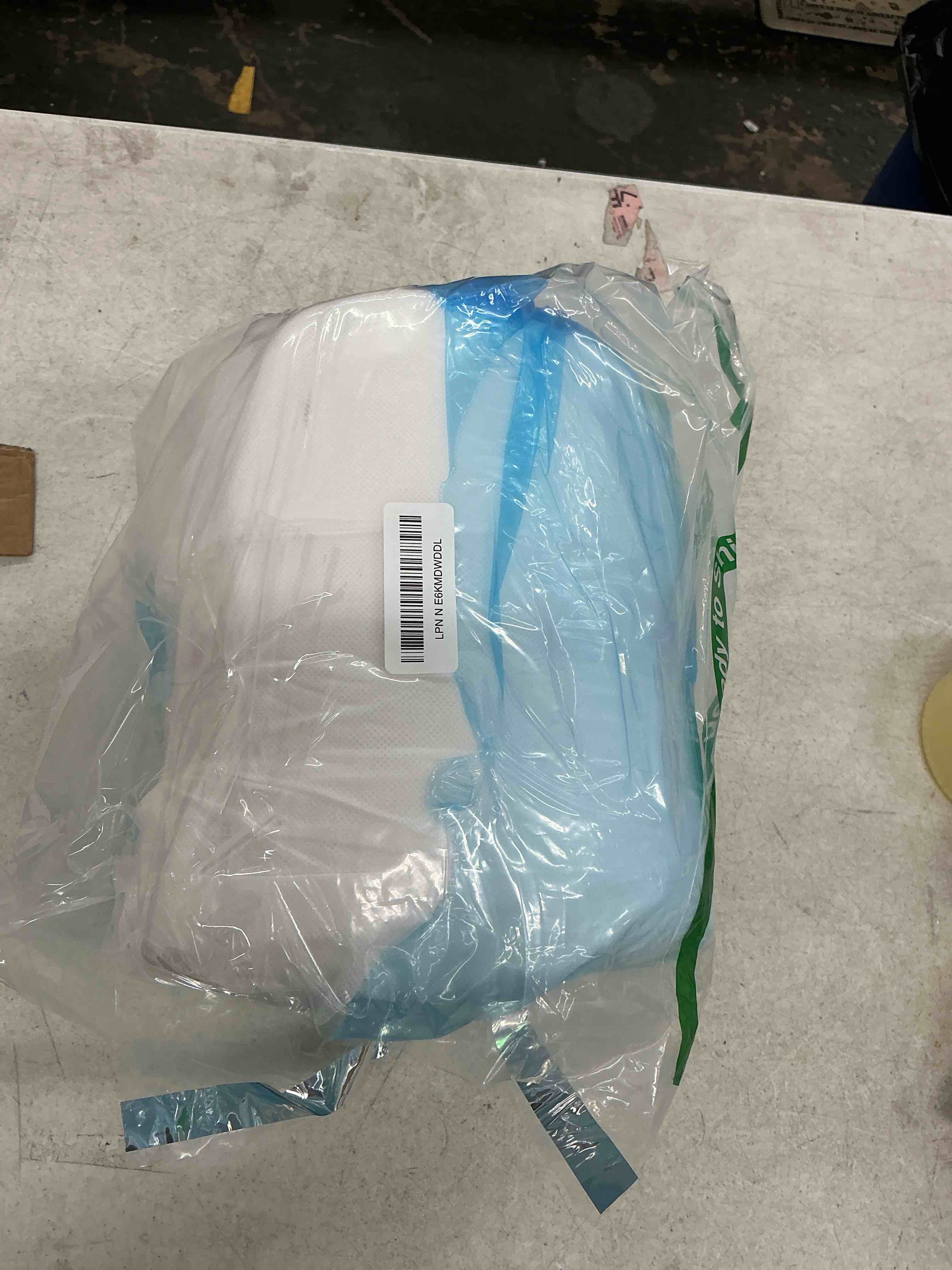 Condition photo showing Good Condition for baby bassinet mattress 30 x 20 inches- firm support and comfort premium foam,noiseless and odorless,hypoallergenic small crib mattress, fits moses basket, dual sided with soft breathable fabric bassinet-forest rectangle 30" x 20" x 1.5"