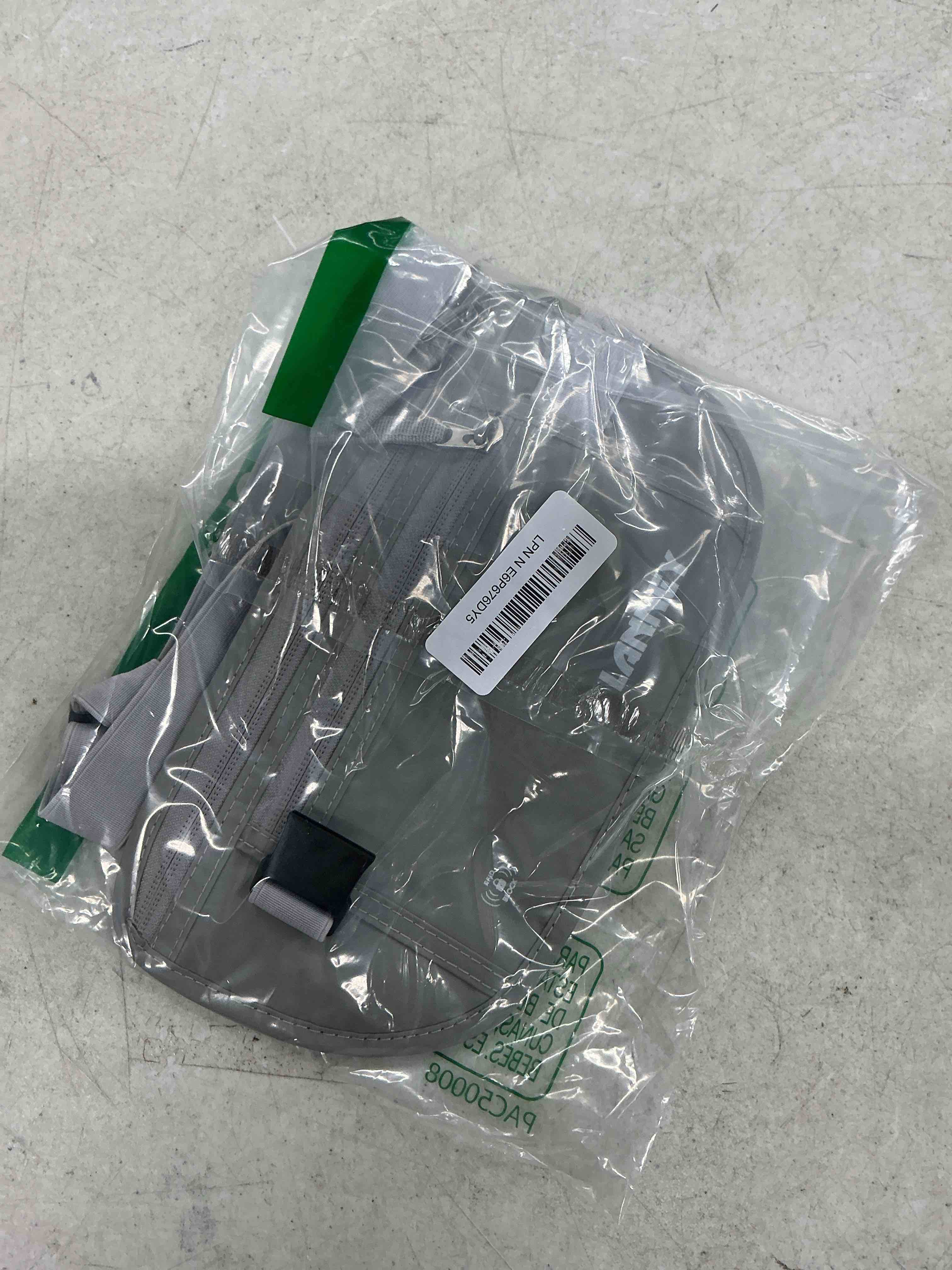 Condition photo showing Good Condition for money belt for travel women and men slim hidden travel wallet with rfid blocking silver gray