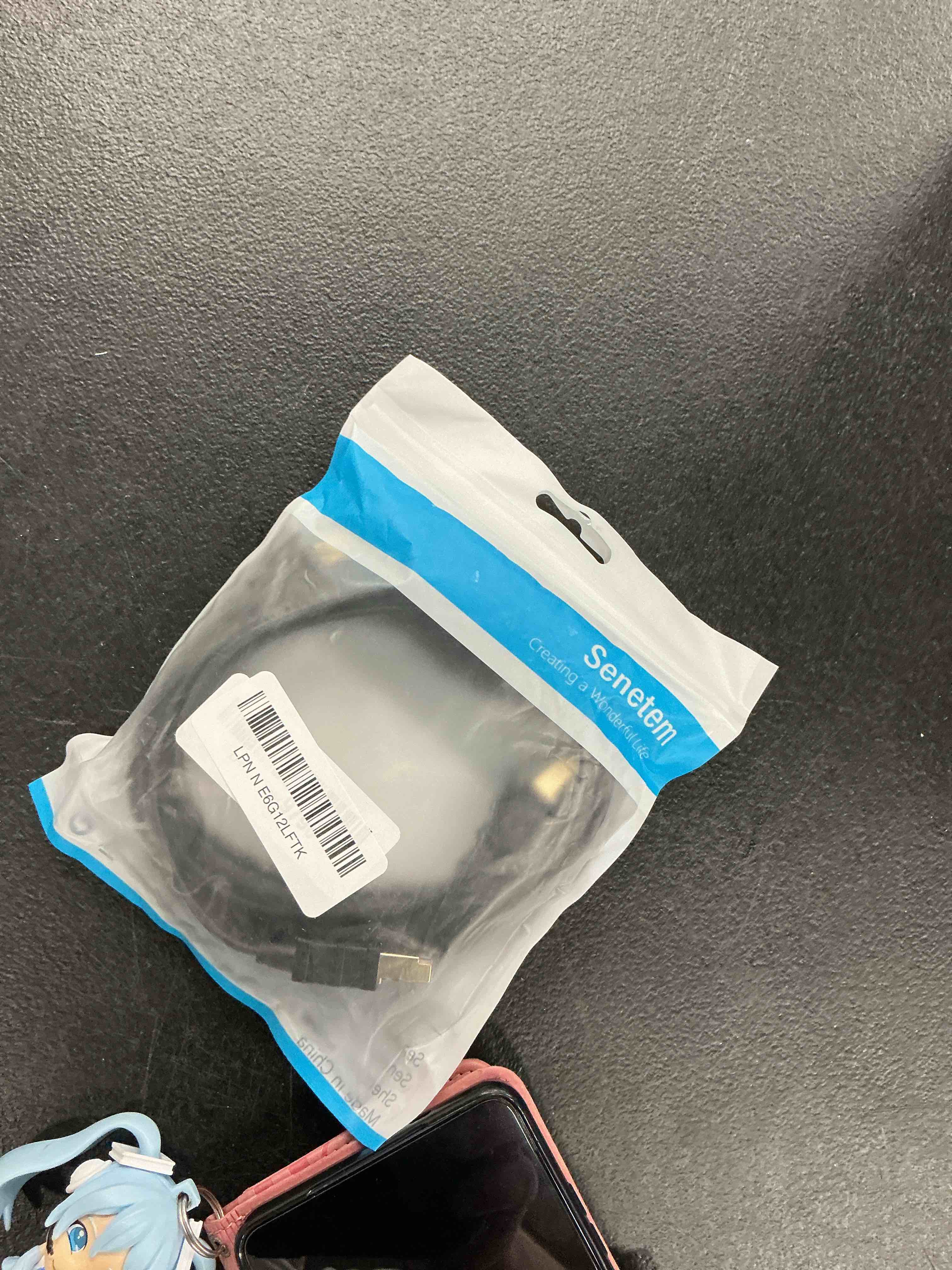 Condition photo showing Good Condition for senetem cat 8 ethernet cable 3ft 2 pack, high speed 40gbps 2000mhz flat internet network patch cord, rj45 shielded outdoor&indoor lan cable, compatible for gaming, pc, ps5/4/3, xbox, modem, router 3ft 2pack black 2