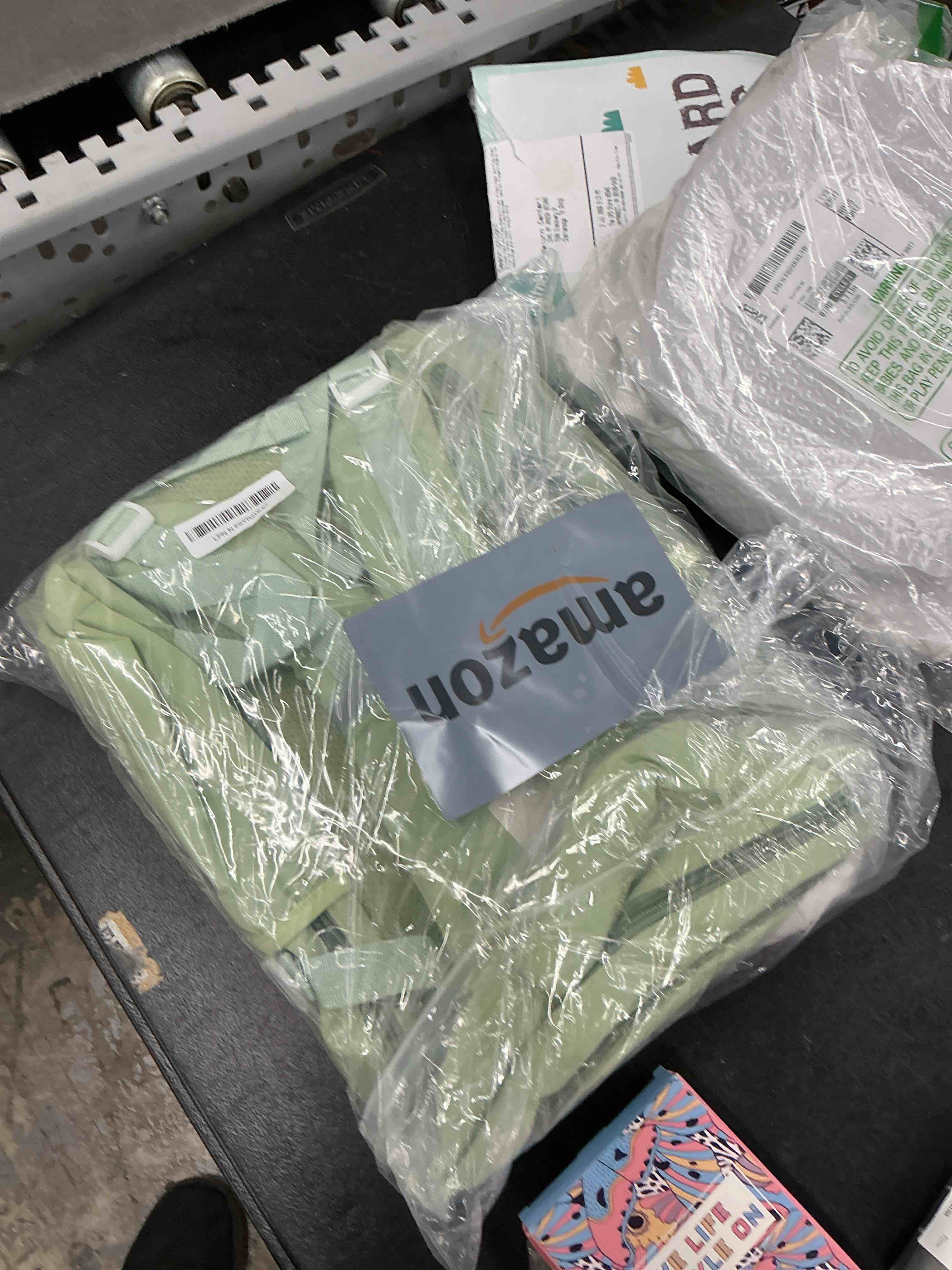 Condition photo showing Good Condition for musevos girls backpack, ideal school backpack for girls from elementary to teen years, kawaii bookbag cute large capacity, checkered, green