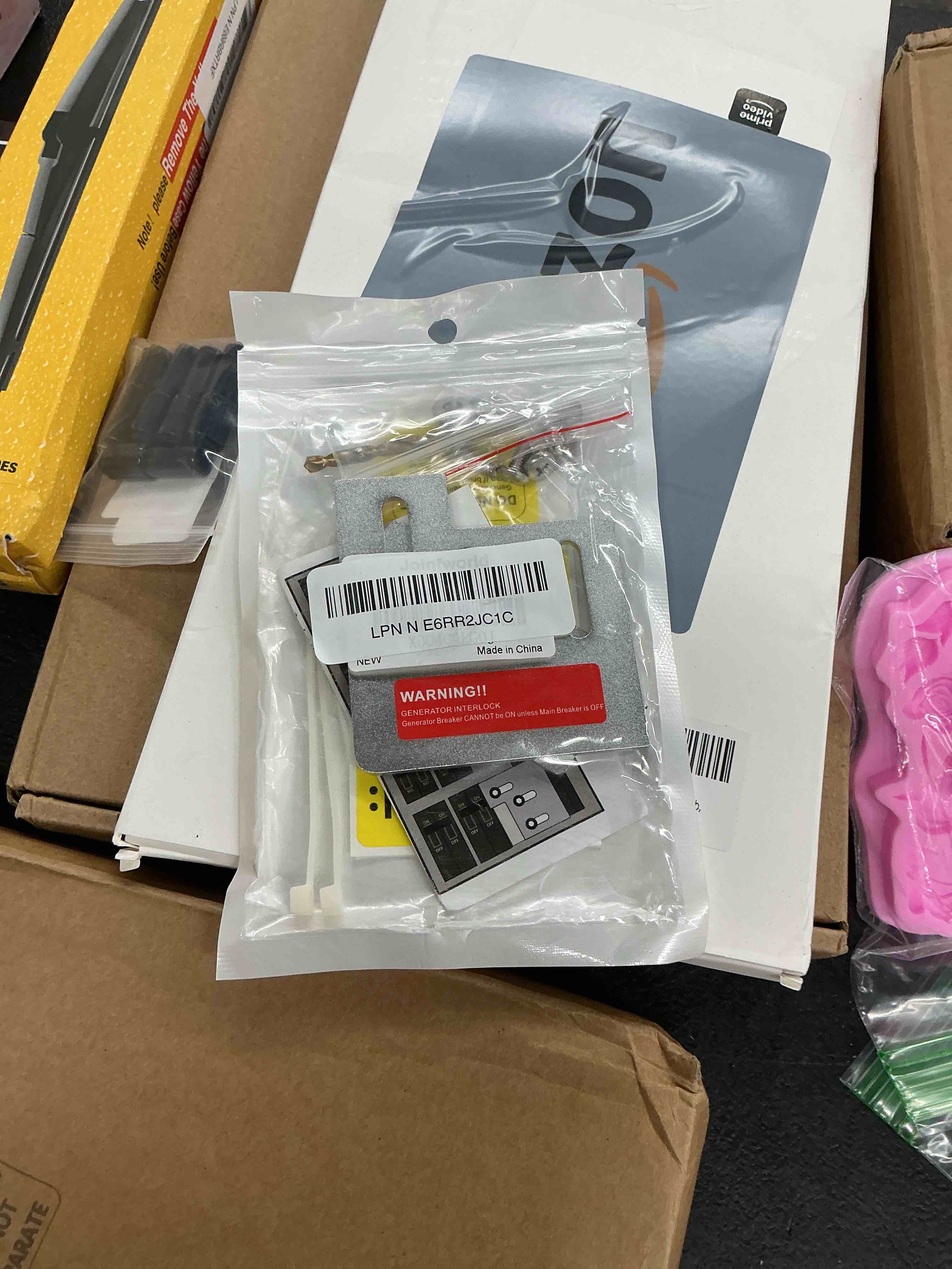Condition photo showing New/Like New for joinfworld generator interlock kit compatible with square d qo or homeline 150 and 200 amp panels, interlock kit with 1 3/8 inch spacing between main and generator breaker sd&dq-200a