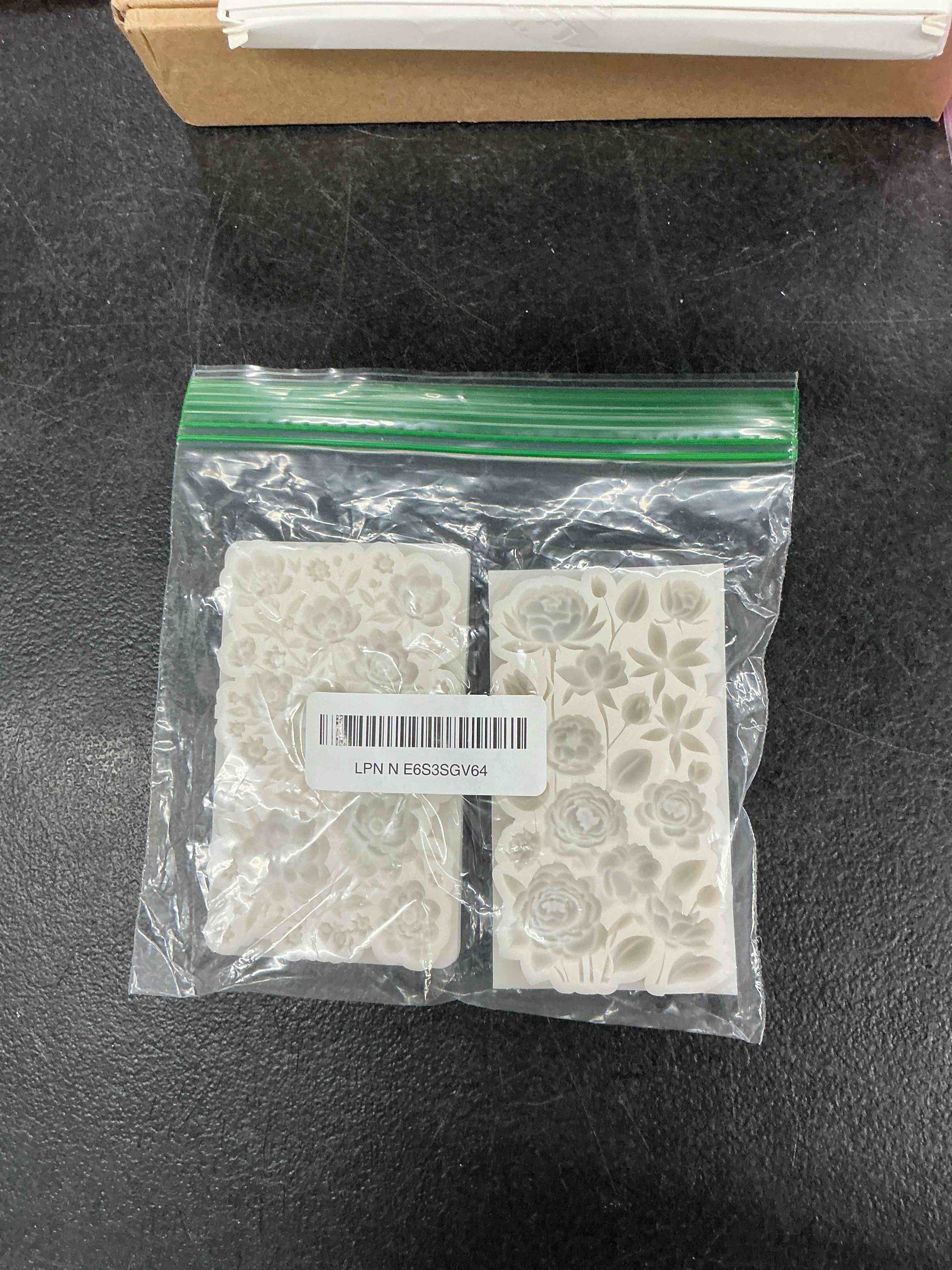 Condition photo showing Good Condition for 2pcs 3d flower silicone fondant mold for cake decorating chocolate | camellia candy mold for cupcake toppers dessert pudding fudge, gum paste polymer clay diy resin crafts food-grade baking tool flower silicone molds