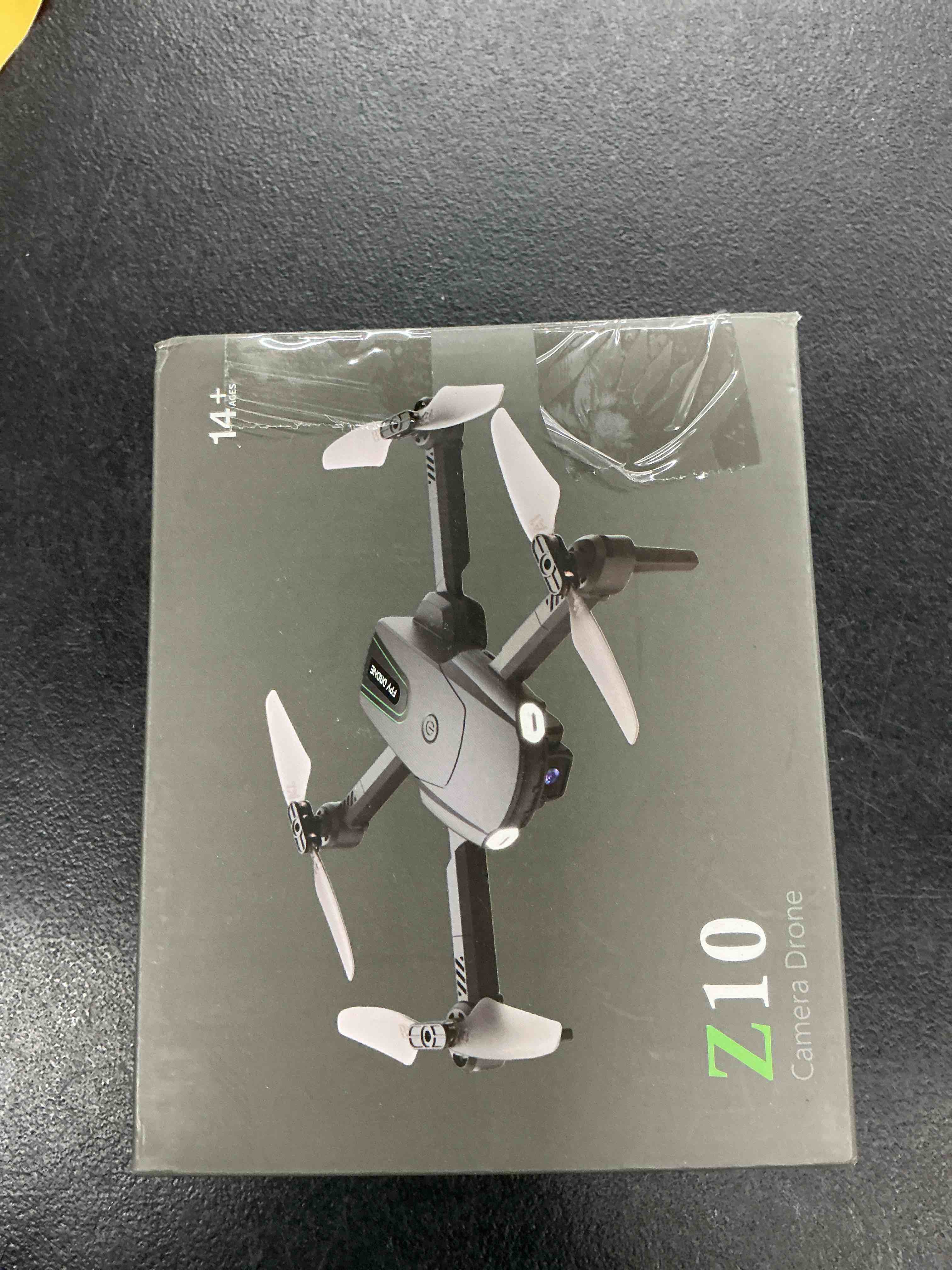 Condition photo showing Good Condition for foldable drone with camera for kids beginners - remote control helicopter toys gifts for boys girls, 1080p hd fpv rc drones with 2 batteries, one key start/land, altitude hold, gesture selfie, orange