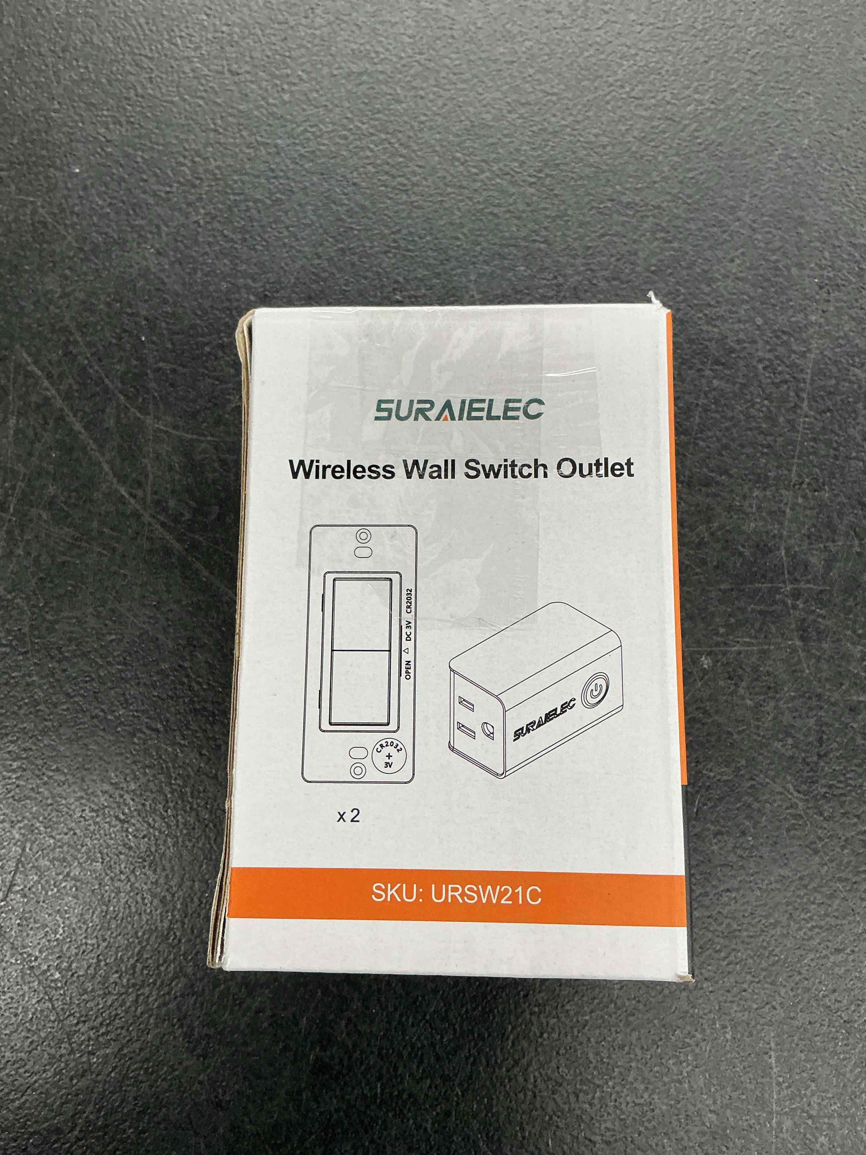 Condition photo showing Good Condition for suraielec wireless light switch, remote control outlet, decorator rocker wall switch, 15 amp, 100ft rf range, no wiring no wifi, remote outlet for plug in pendant lamp, christmas holiday decorations