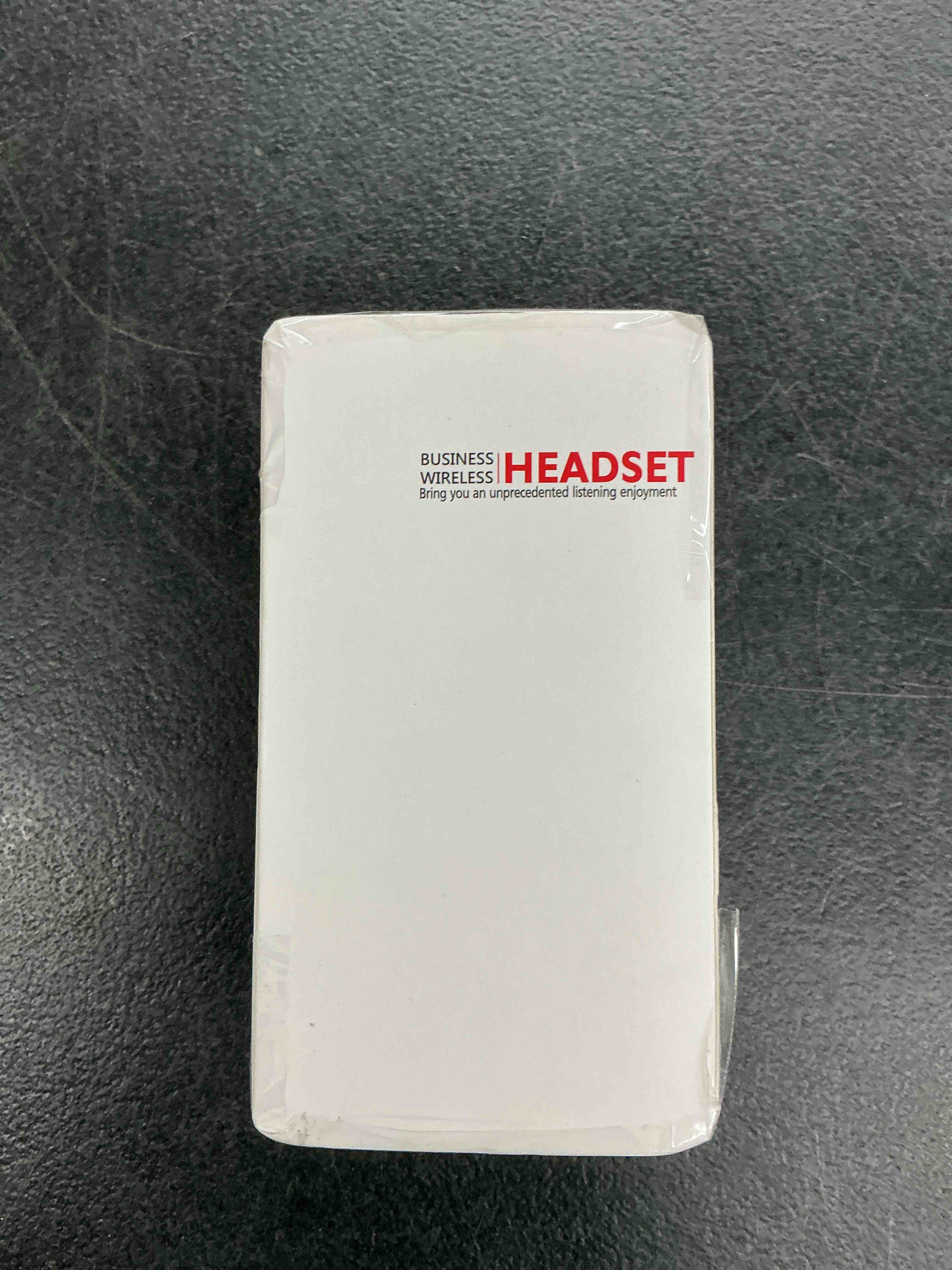 Condition photo showing Good Condition for bluetooth headset v5.3, wireless headset with dual noise-canceling microphones, portable charging case, 300h standby time, hands free headphones for computer/cell phones, trucker/home/office/work