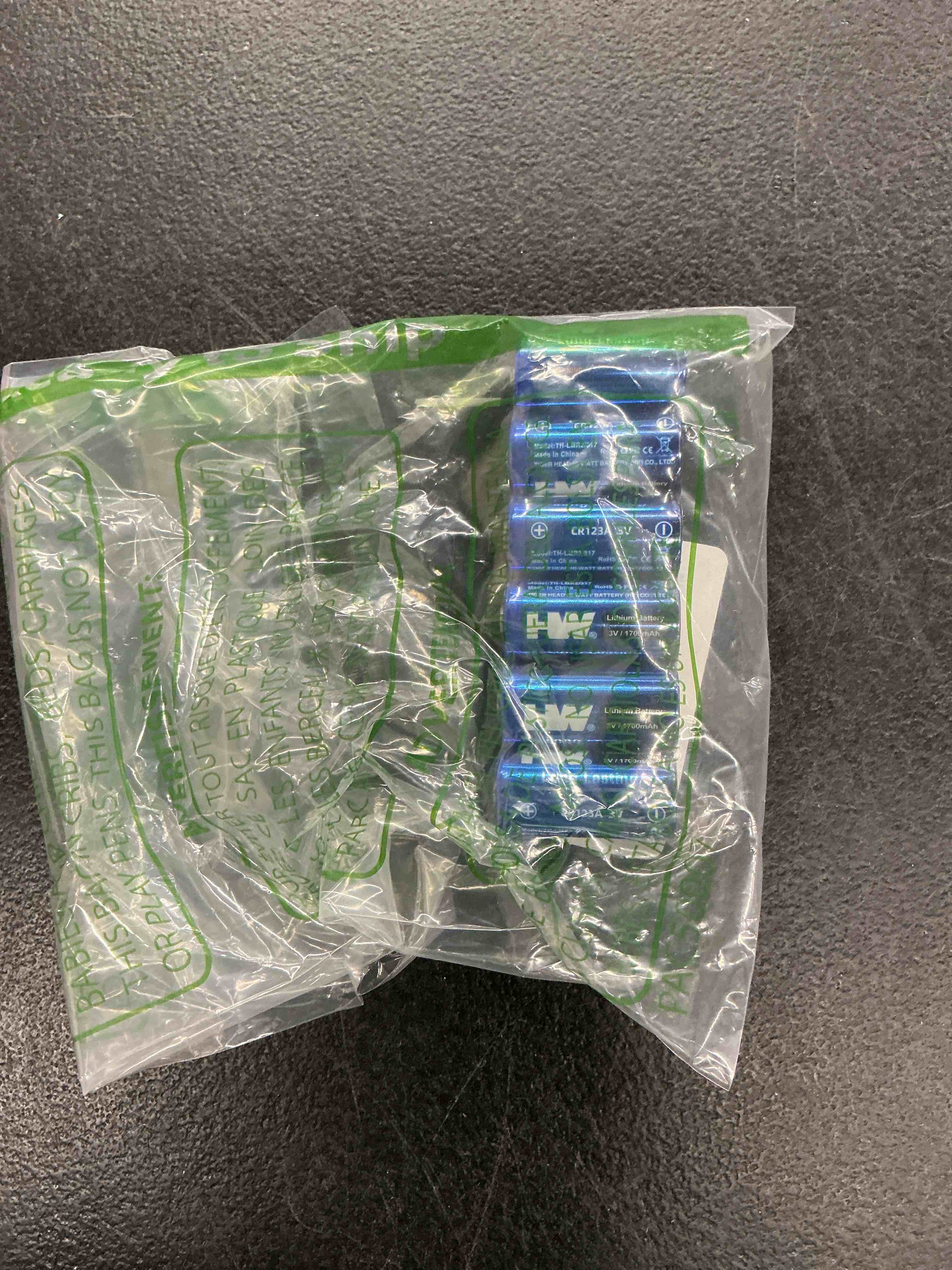 Condition photo showing Good Condition for hw cr123a 3v lithium battery, [6-pack] 1700mah high capacity 123 batteries, 3 volt cr17345 for fire alarm/range finder/smoke alarm/smoke detector/flashlight,etc. (non-rechargeable)