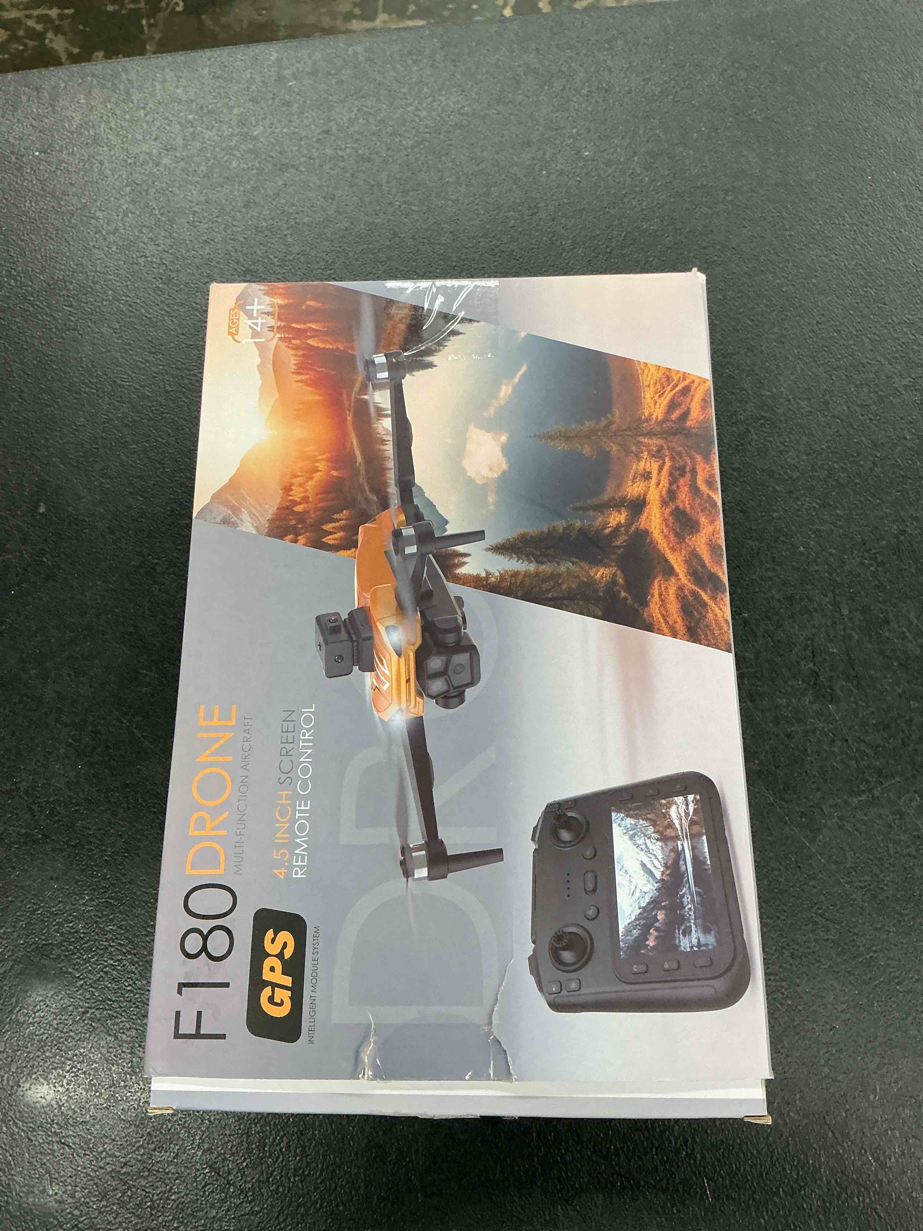 Condition photo showing Good Condition for gps drone with 4k camera for adults, 4.5" remote control screen, auto return, auto obstacle avoidance, 22 min flight, foldable fpv rc quadcopter with follow me, waypoint fly, gift for beginners